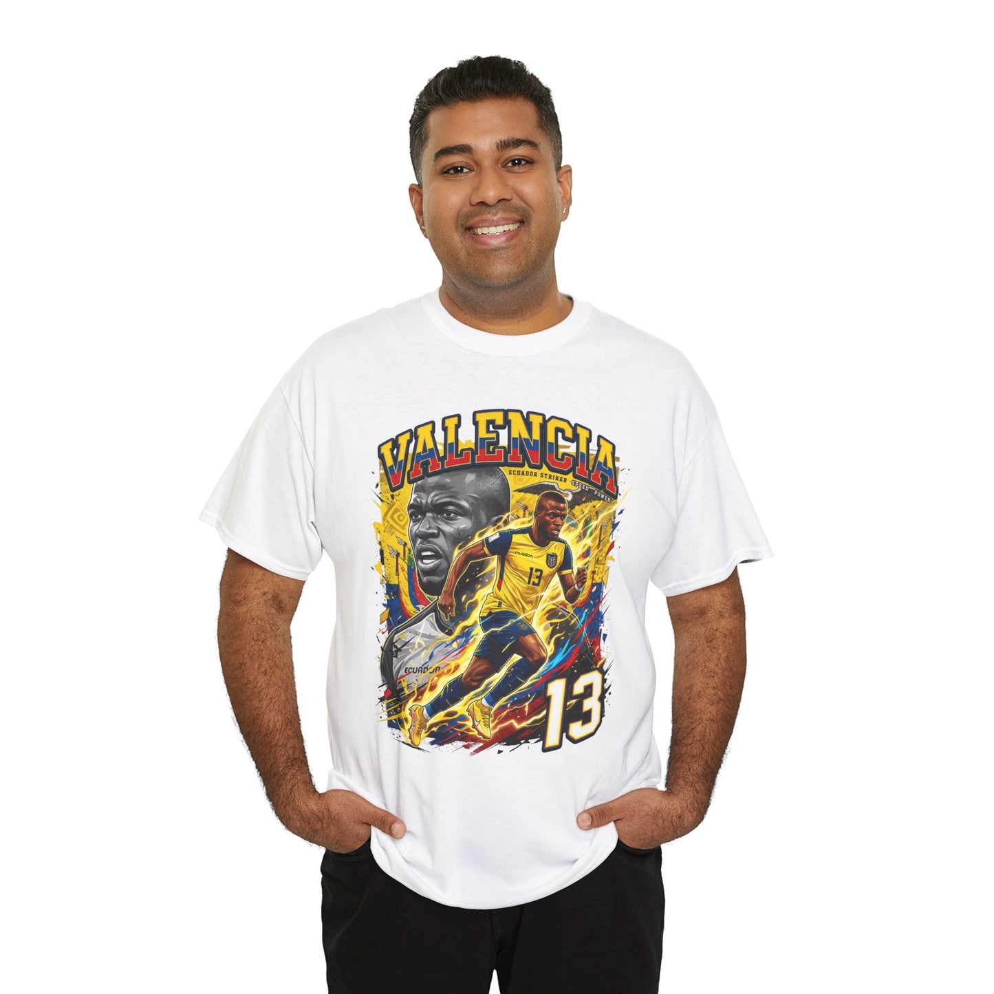 Valencia #13 – Ecuadorian Thunder T-Shirt