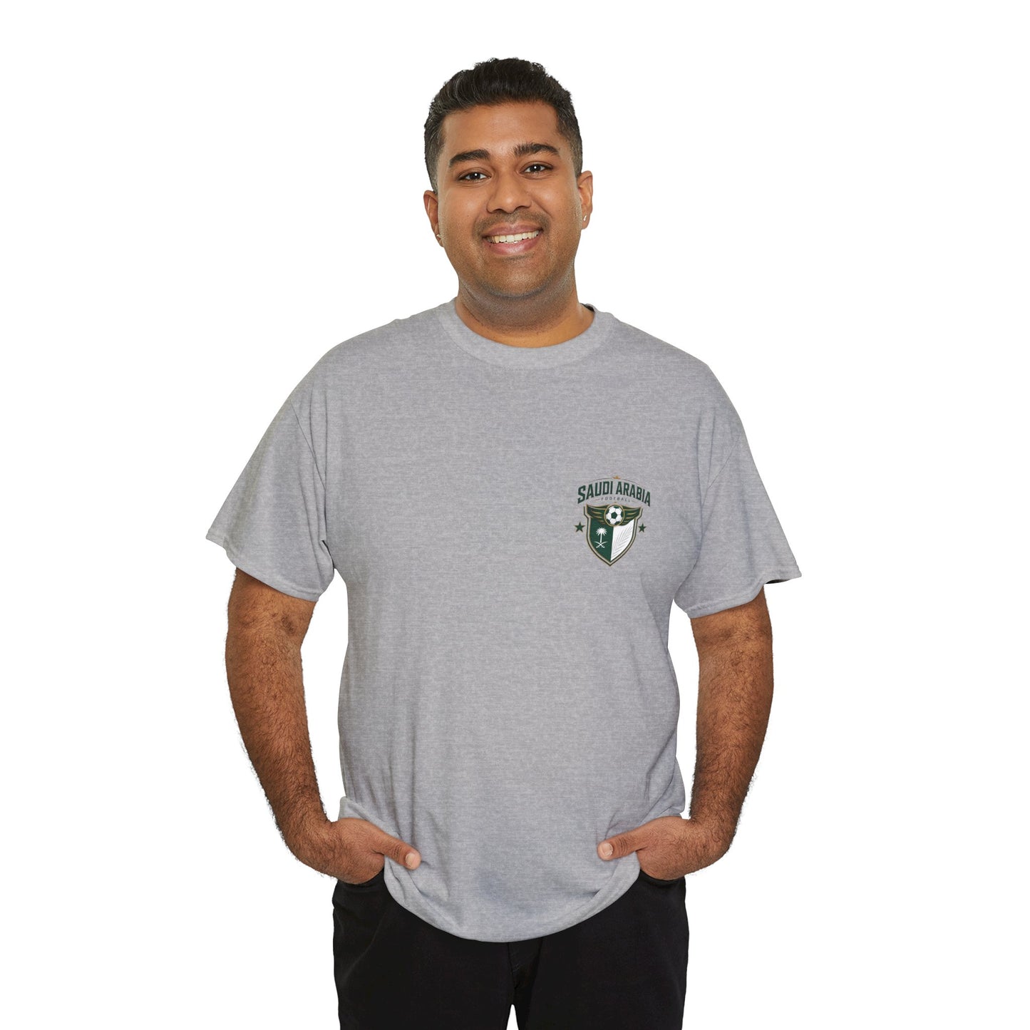 Saudi Arabia 2026 FIFA World Cup Fan Edition – Front Crest & Championship Back Graphic T‑Shirt