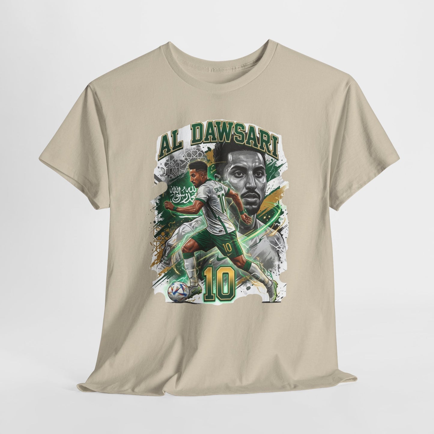 Al Dawsari #10 – Saudi Arabia Football Star T-Shirt