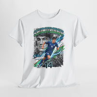 Shomurodov #14 – Uzbekistan’s Dynamic Striker T-Shirt