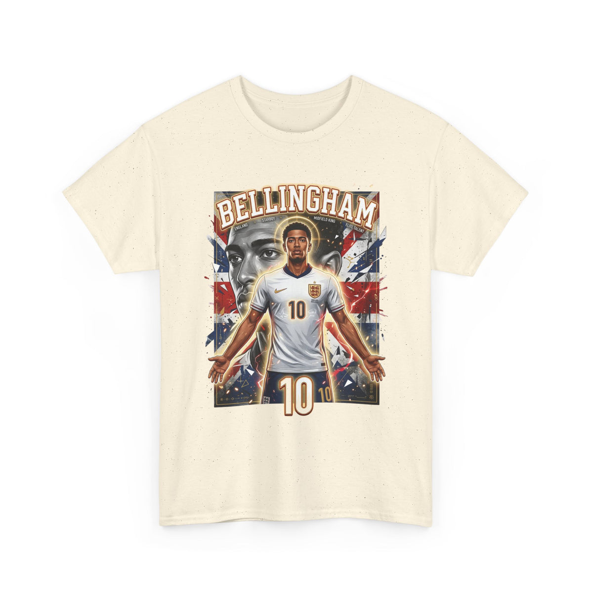 Bellingham #10 – England’s Golden Star T-Shirt