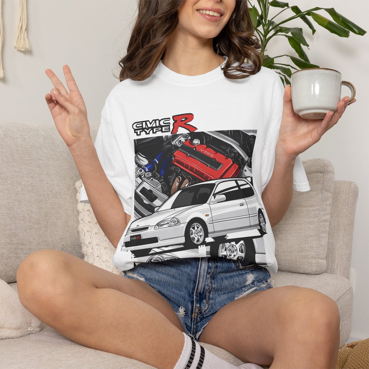 Honda HooliganZ: EK9 Type R Legacy T‑Shirt