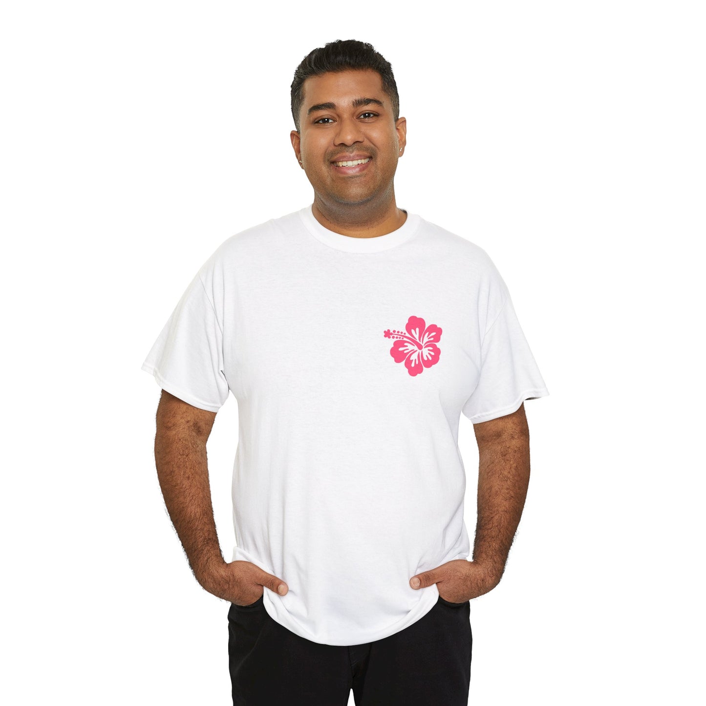 Puerto Rico Hibiscus T-Shirt — Vintage San Juan Beach Tee