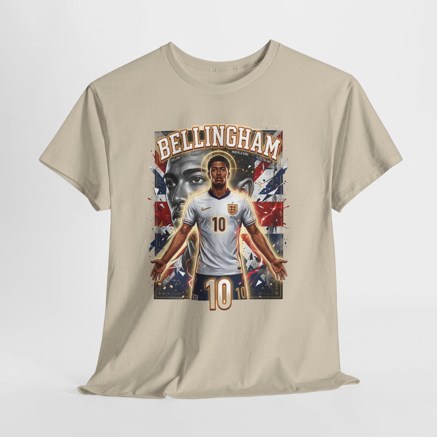 Bellingham #10 – England’s Golden Star T-Shirt