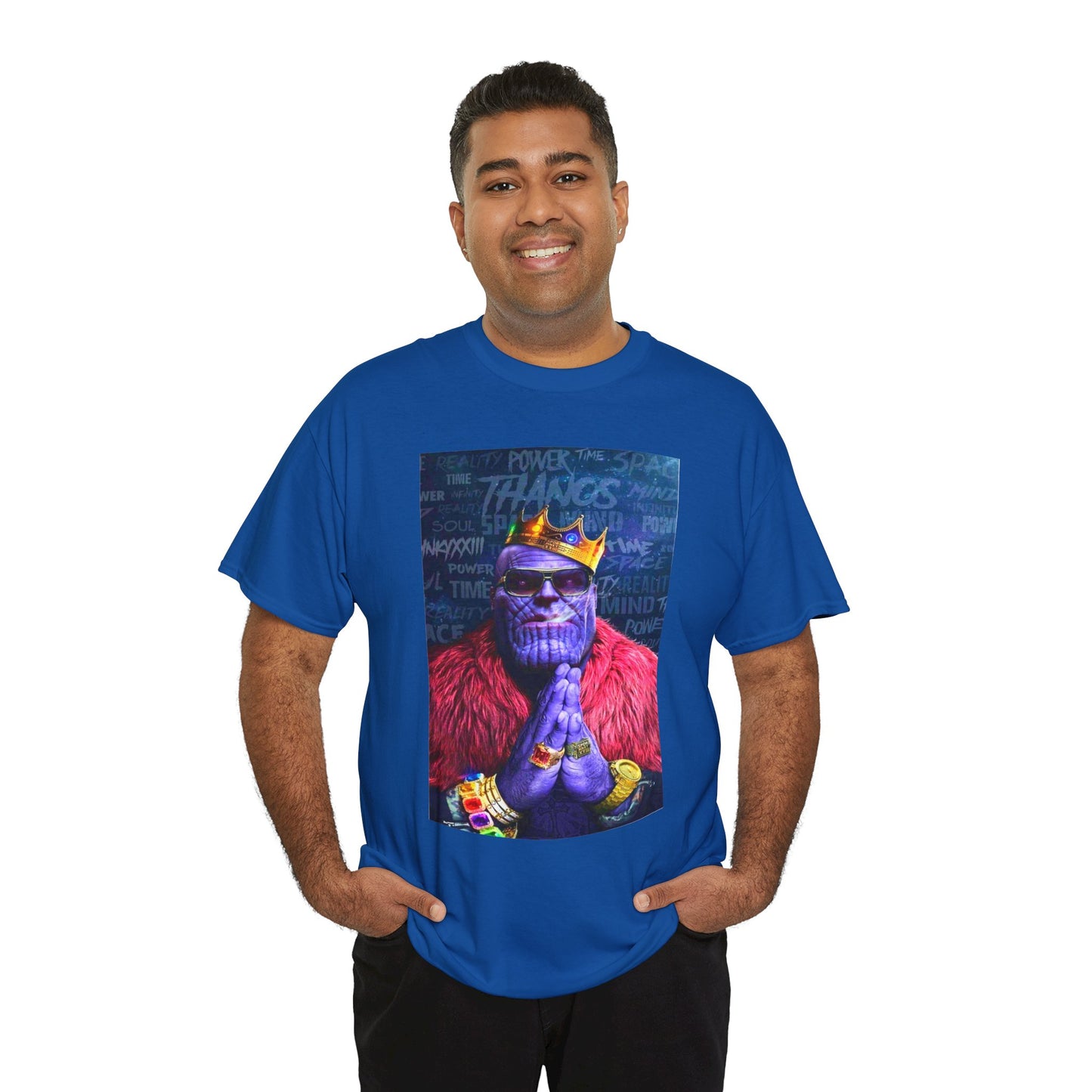 Thanos King Portrait T-Shirt — Urban Pop Art Graphic Tee