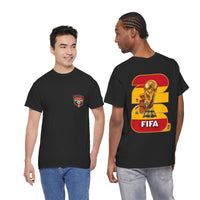 Spain 2026 FIFA World Cup Fan Edition – Front Crest & Championship Back Graphic T-Shirt