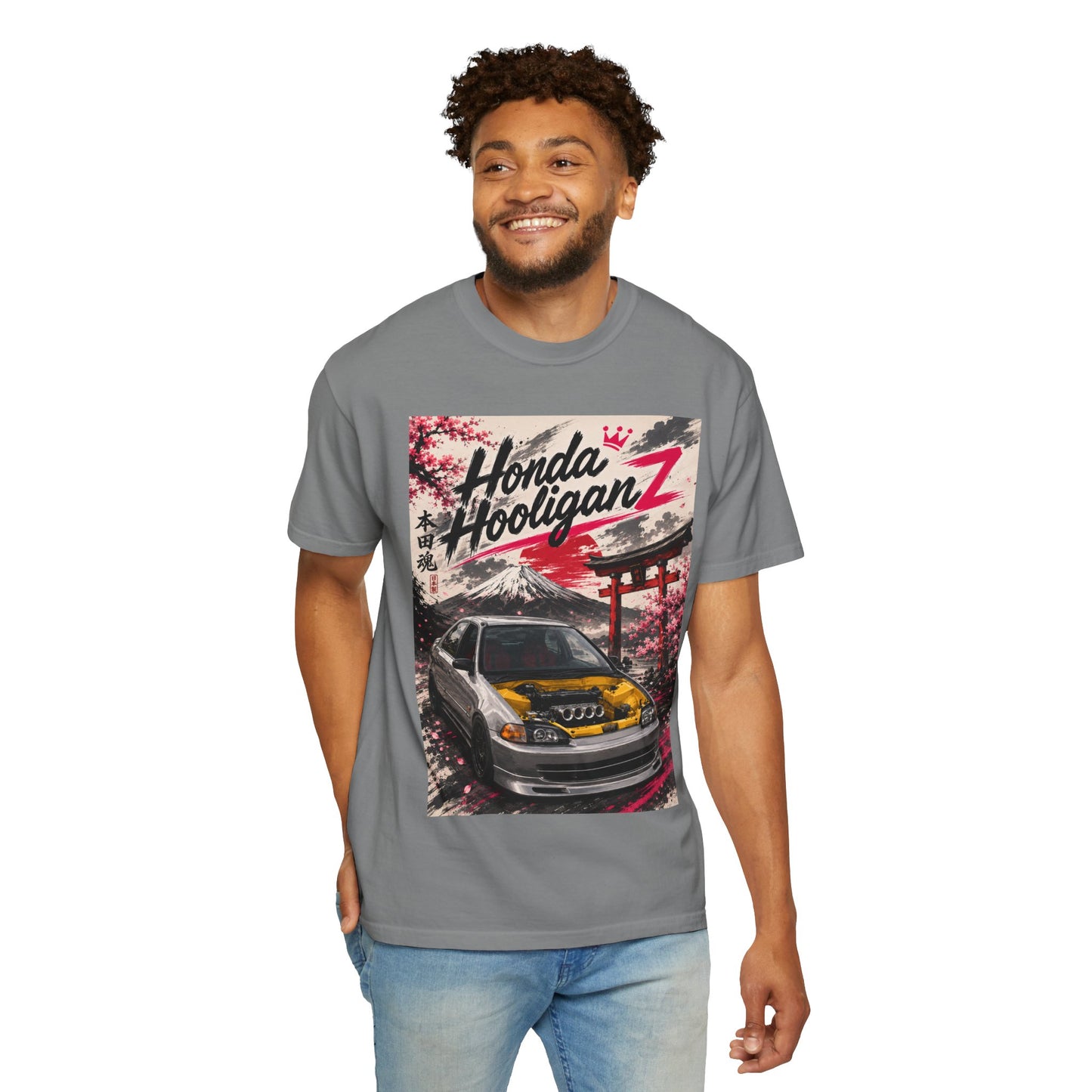 Honda HooliganZ T‑Shirt — JDM Retro Car Graphic Tee
