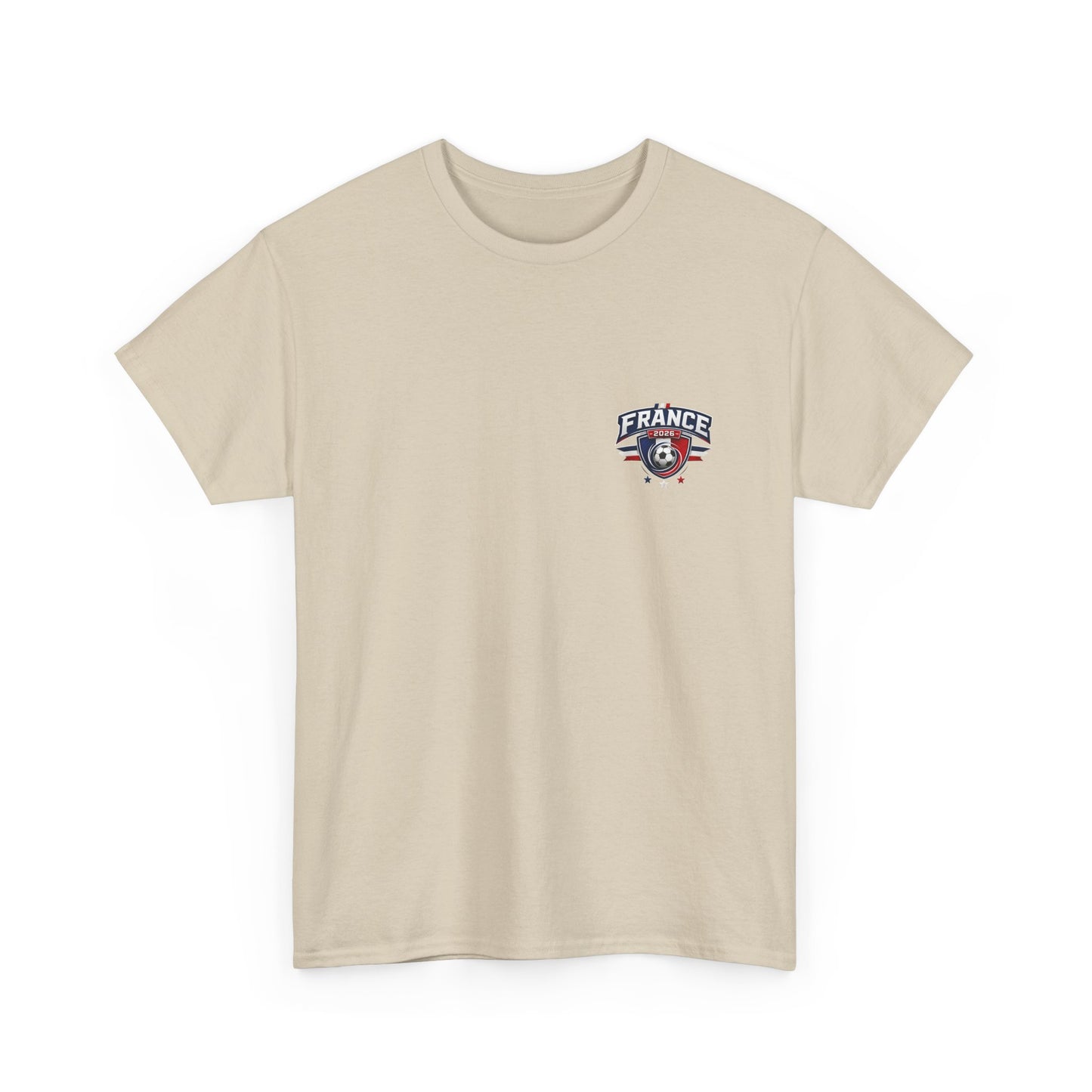 France 2026 FIFA World Cup Fan Edition – Front Crest & Championship Back Graphic T‑Shirt