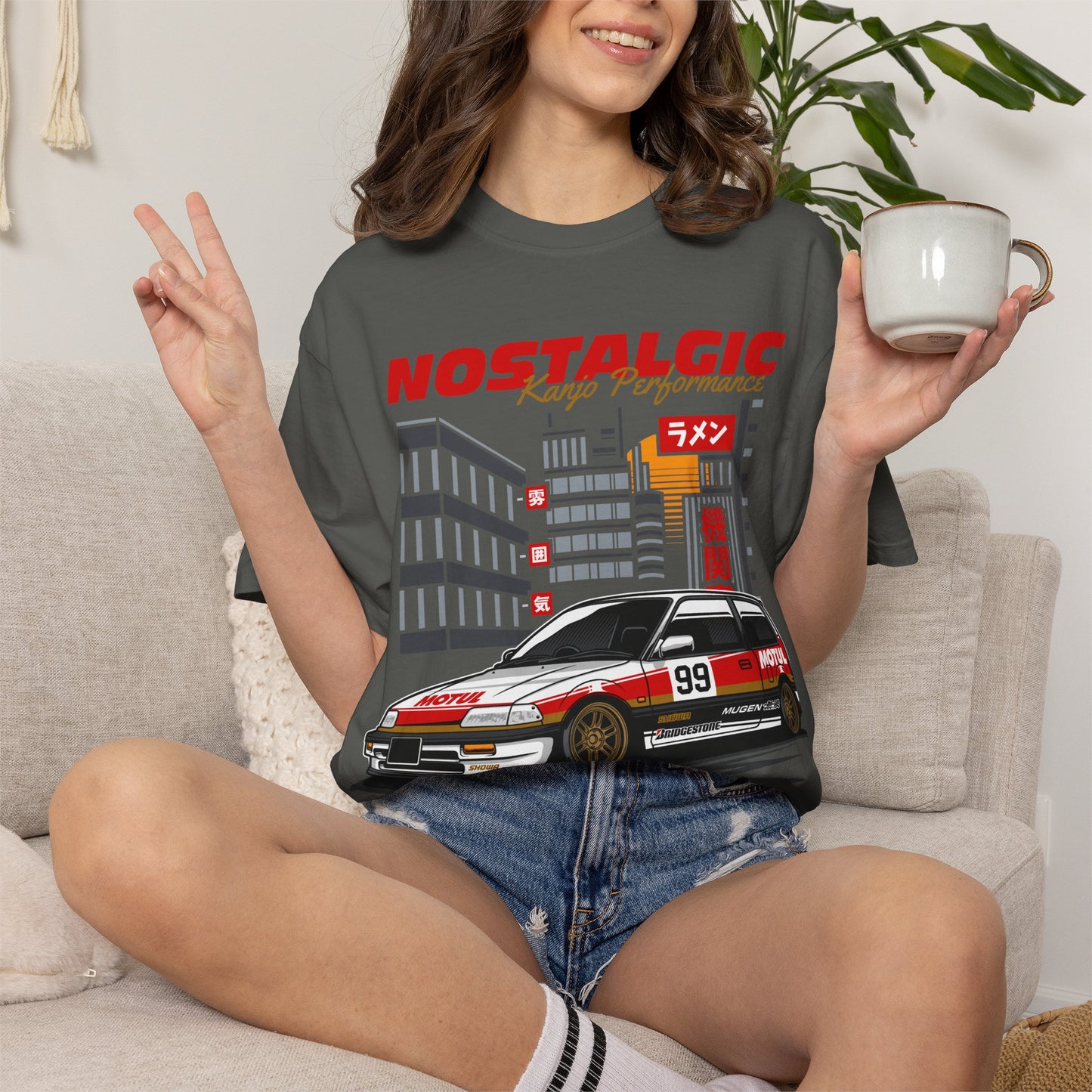 Honda HooliganZ: Nostalgic Kanjo T-Shirt