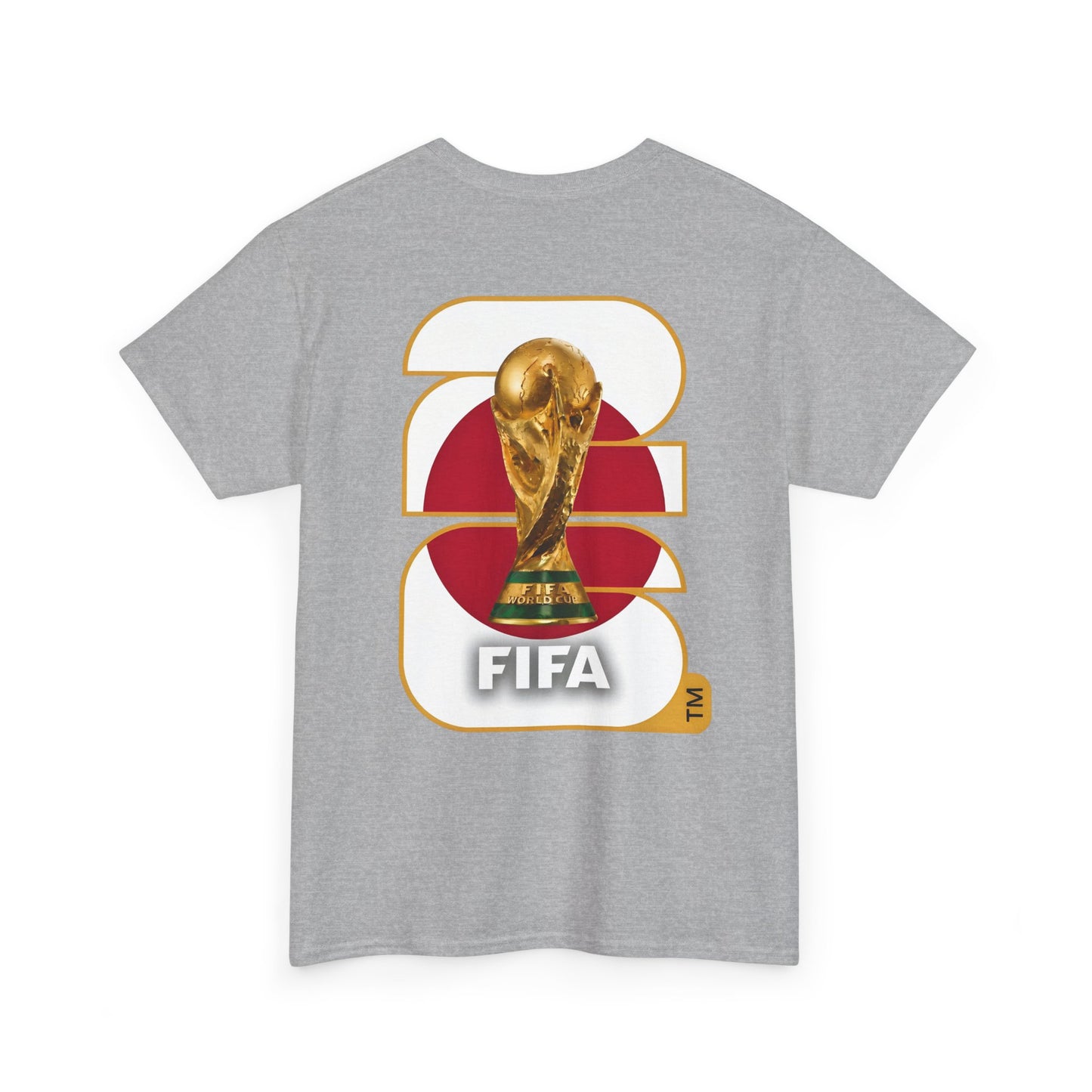 Japan 2026 FIFA World Cup Fan Edition – Front Crest & Championship Back Graphic T‑Shirt