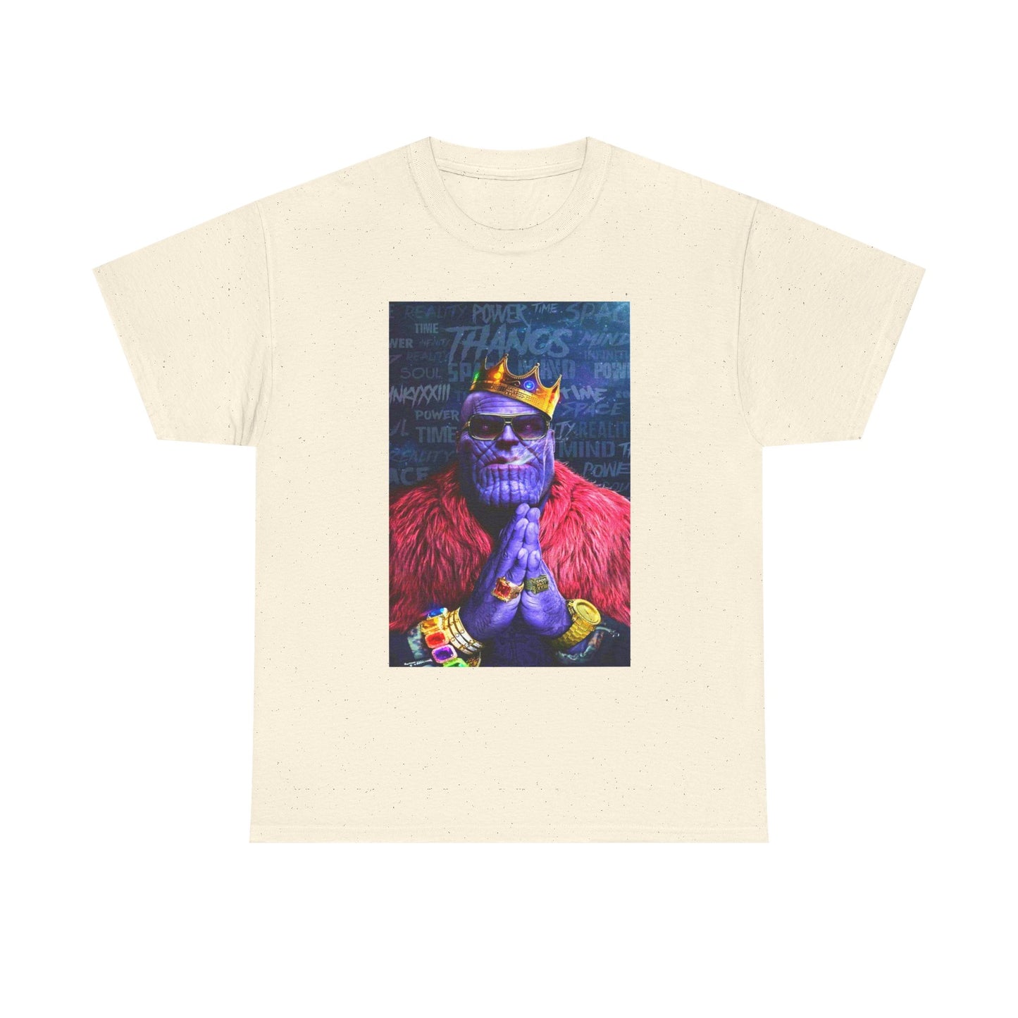 Thanos King Portrait T-Shirt — Urban Pop Art Graphic Tee