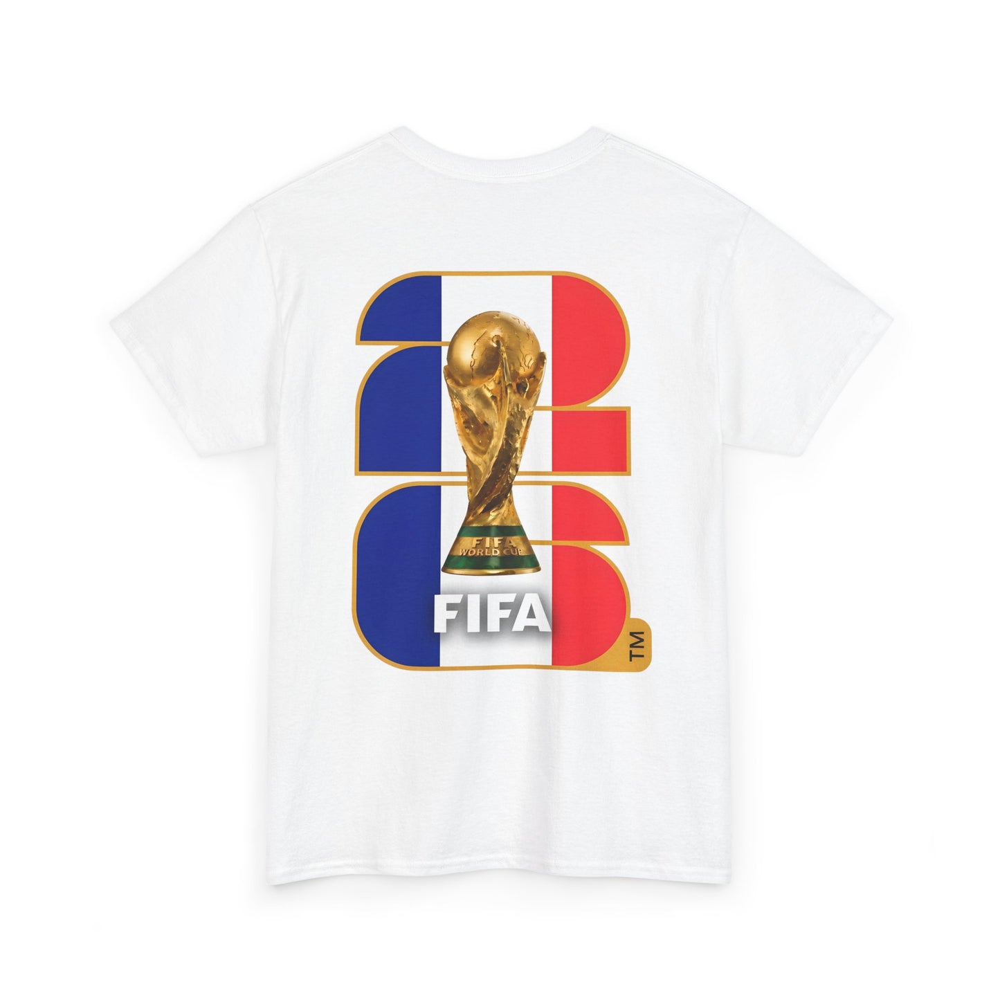 France 2026 FIFA World Cup Fan Edition – Front Crest & Championship Back Graphic T‑Shirt