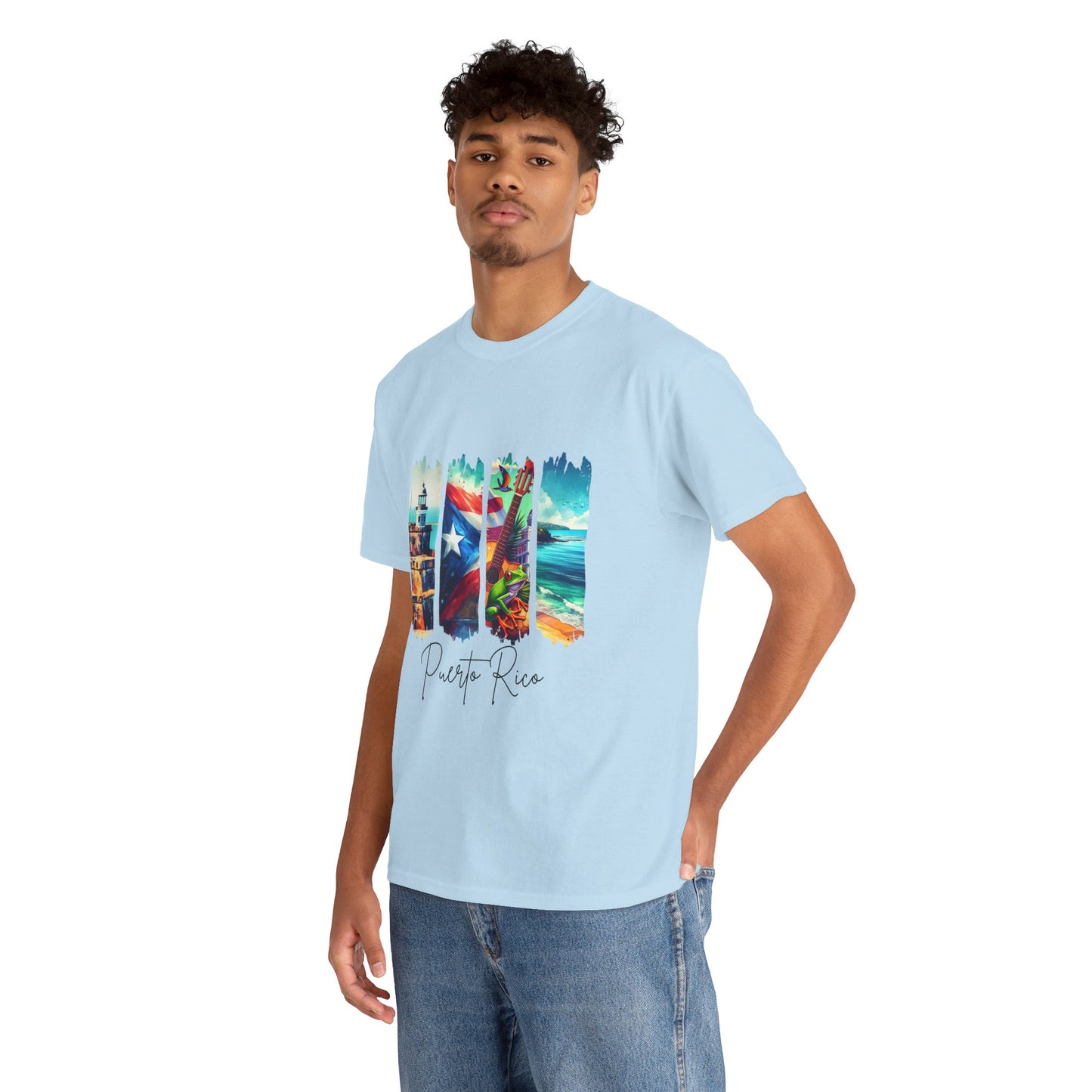 Puerto Rico Paradise T-Shirt — Island Postcard Watercolor Tee