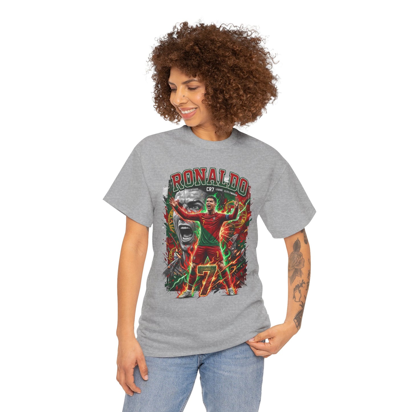Ronaldo CR7 #7 – Portugal Football Legend T-Shirt