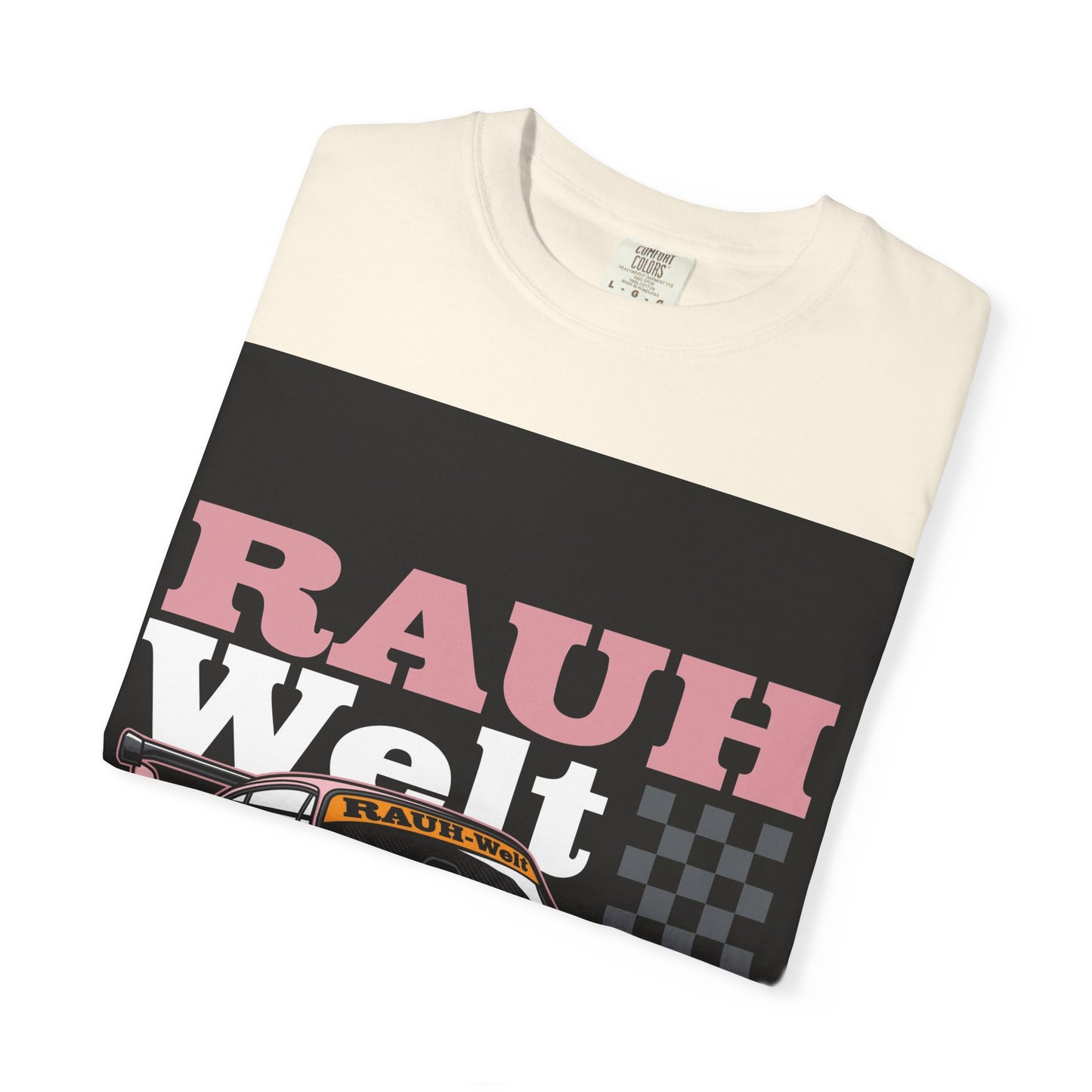 Pink Porsche 911 Rauh-Welt Racing IllustrationT-shirt