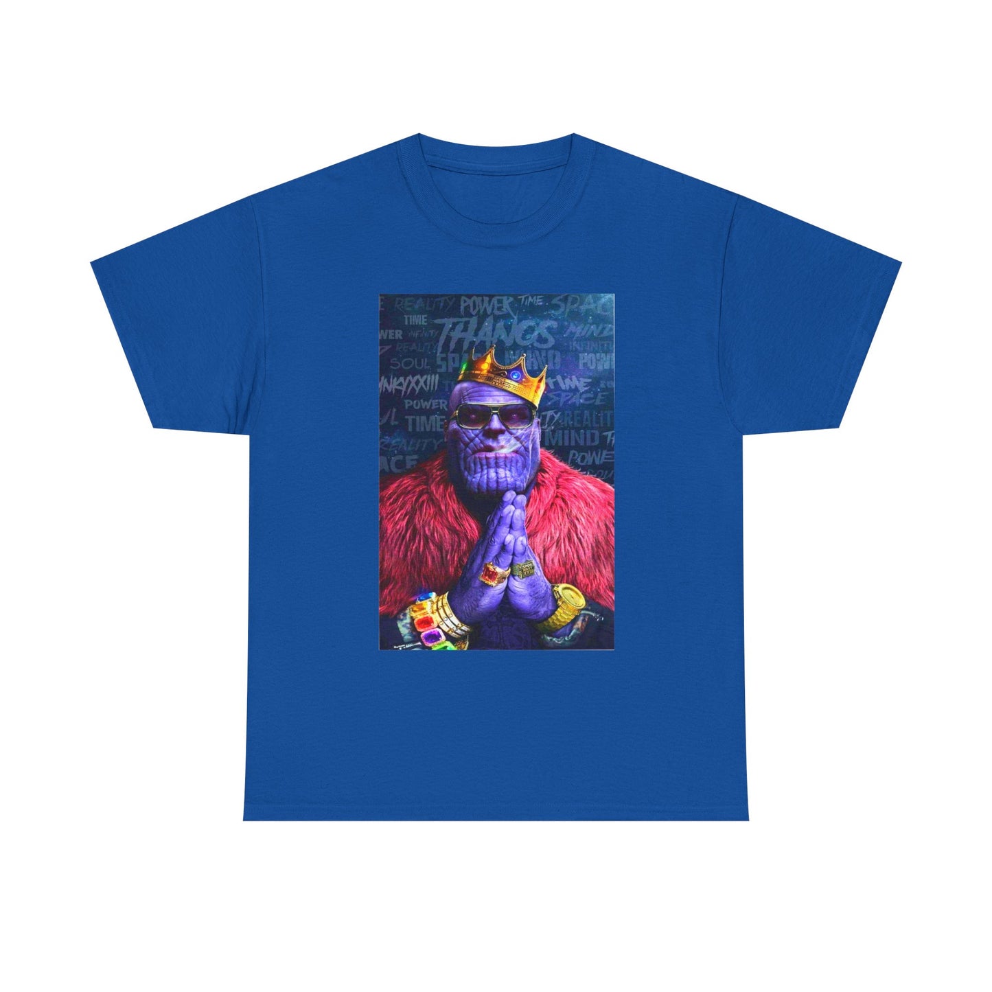 Thanos King Portrait T-Shirt — Urban Pop Art Graphic Tee
