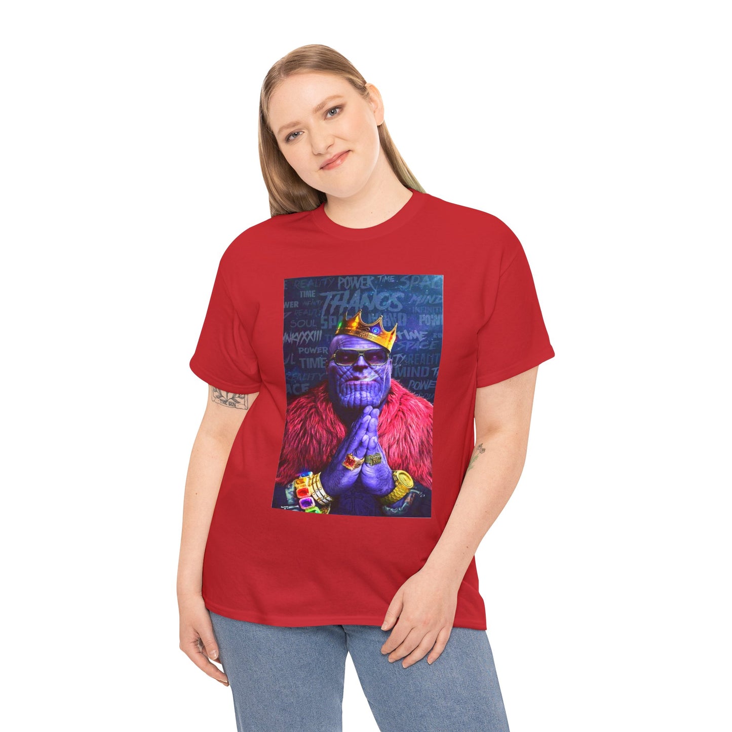 Thanos King Portrait T-Shirt — Urban Pop Art Graphic Tee