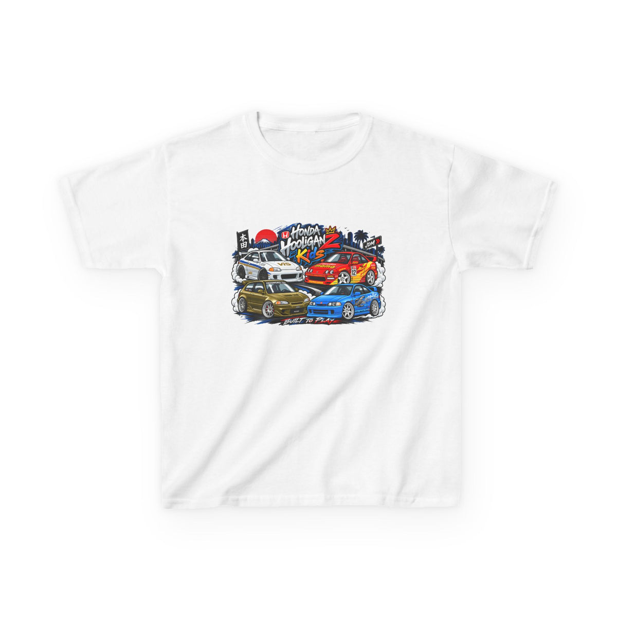 Honda HooliganZ Kids – Built to Play JDM Legends T-Shirt