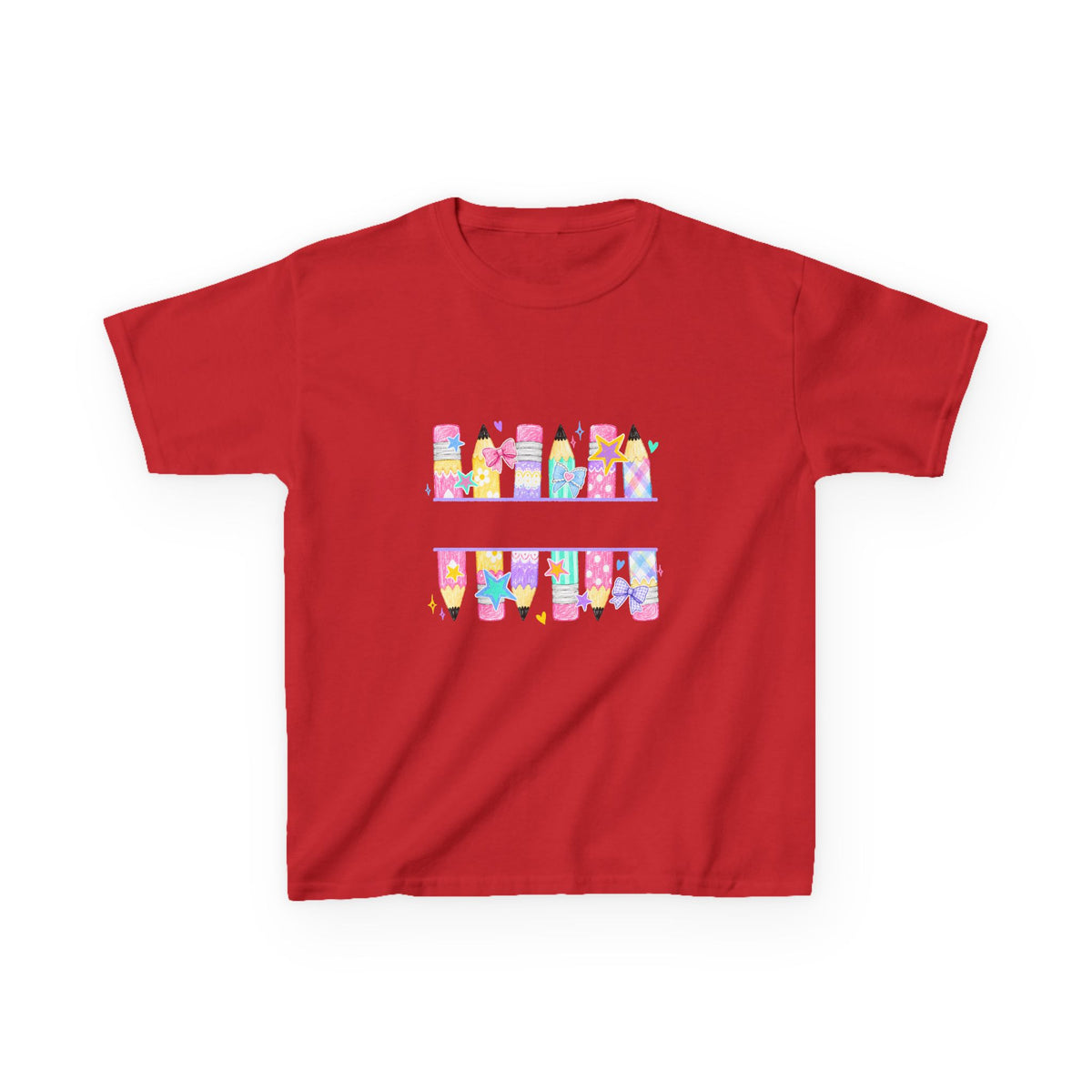 Colorful Pencil Magic Kids School T-Shirt – Cute Back to School Design