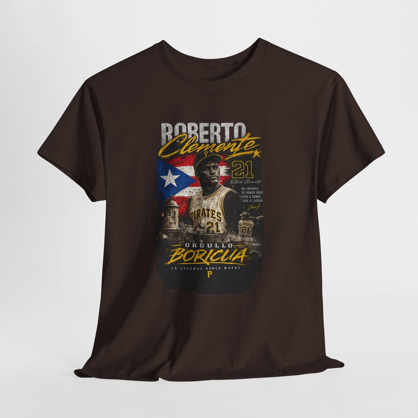 Roberto Clemente Puerto Rico Tribute T-Shirt