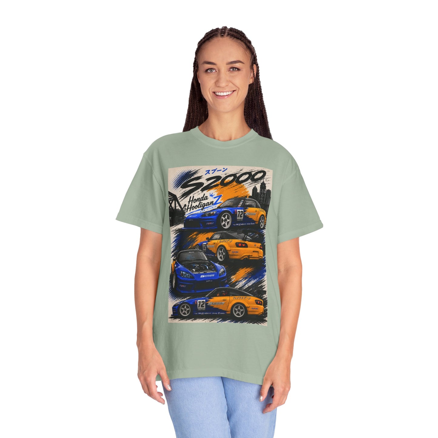 Honda S2000 Racing Tee – Vintage Track Illustration T-Shirt