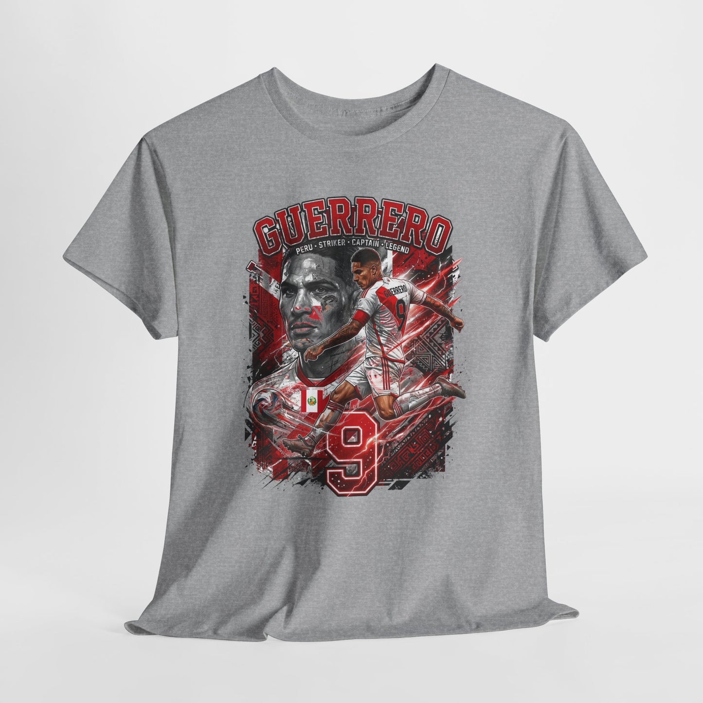 Guerrero #9 – Peruvian Captain & Legend T-Shirt