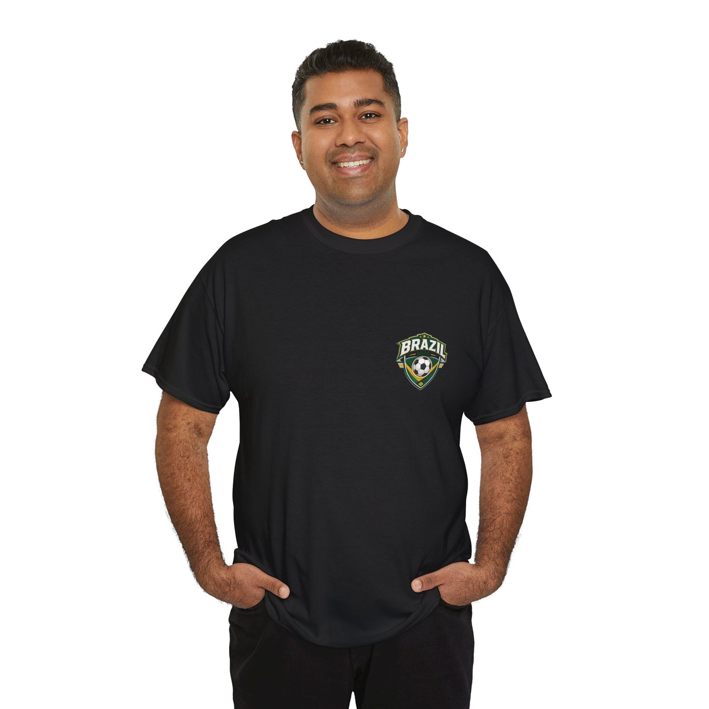 Brazil 2026 FIFA World Cup Fan Edition – Front Crest & Championship Back Graphic T‑Shirt