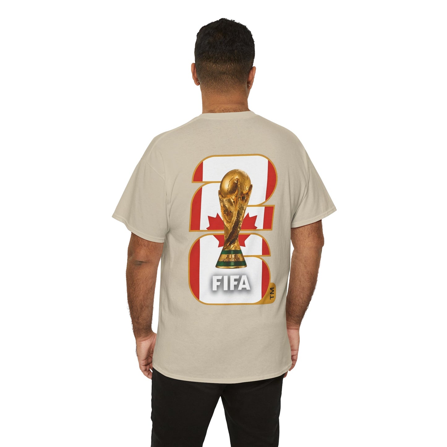 Canada 2026 FIFA World Cup Fan Edition – Front Crest & Championship Back Graphic T-Shirt