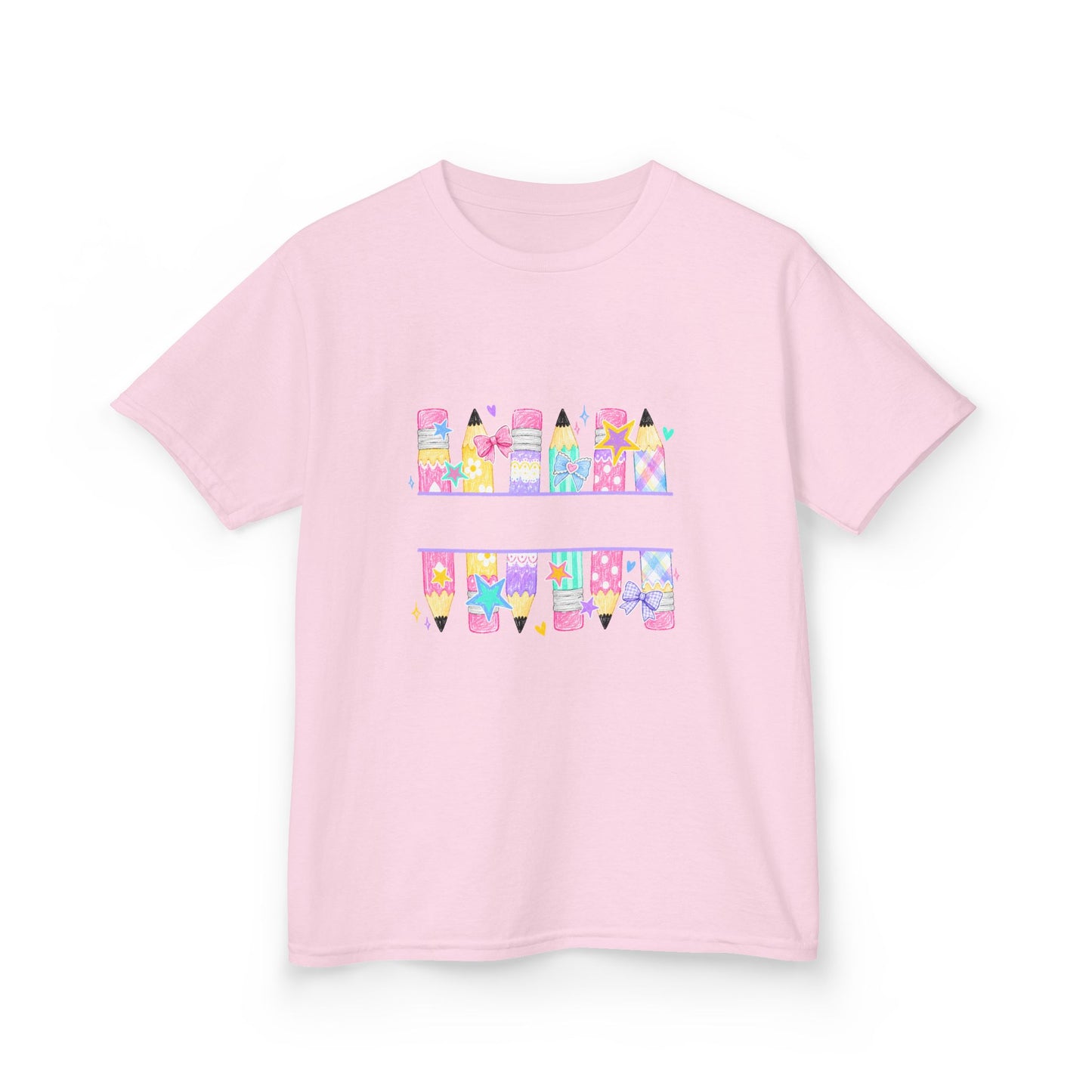 Colorful Pencil Magic Kids School T-Shirt – Cute Back to School Design