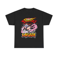 Sakura Street Fighter Kick T-shirt