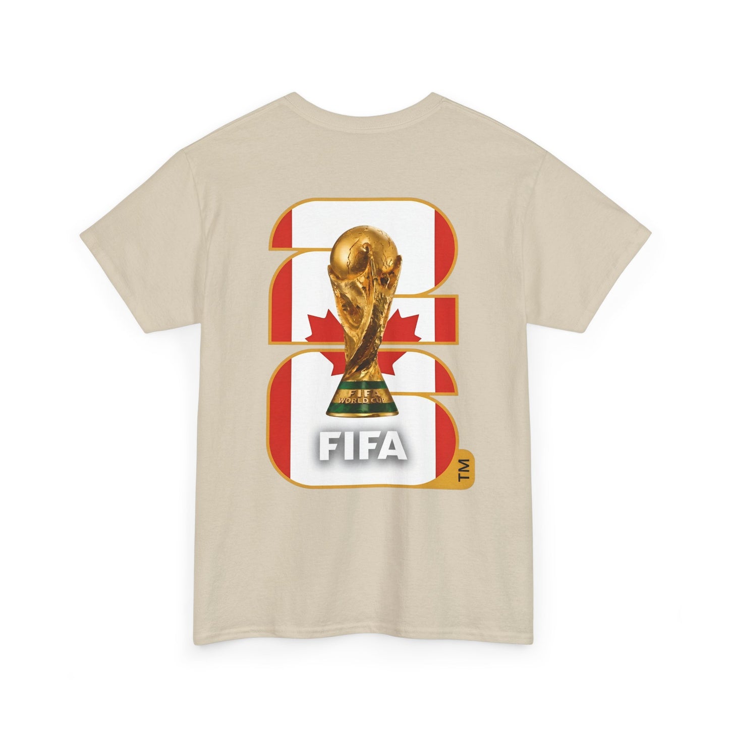 Canada 2026 FIFA World Cup Fan Edition – Front Crest & Championship Back Graphic T-Shirt