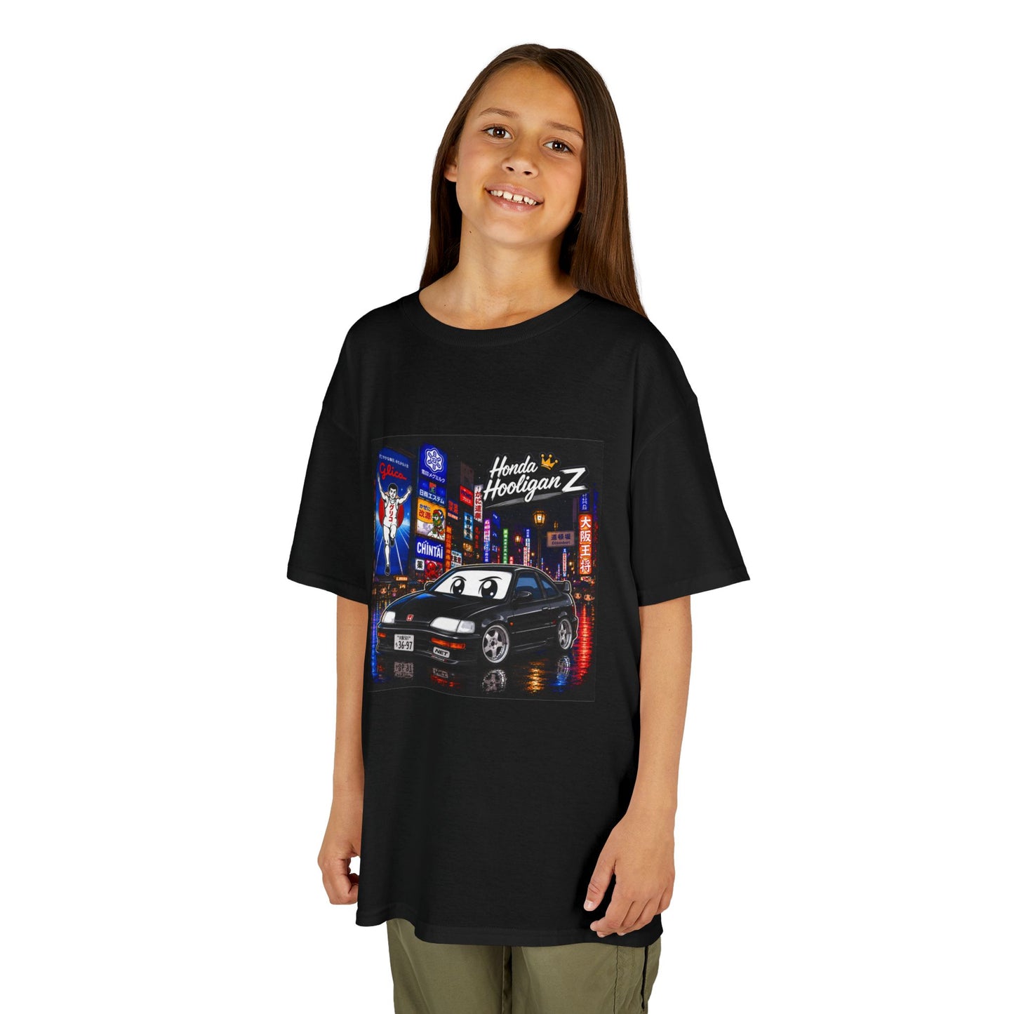 Kids Tee — Neon Night CRX Graphic