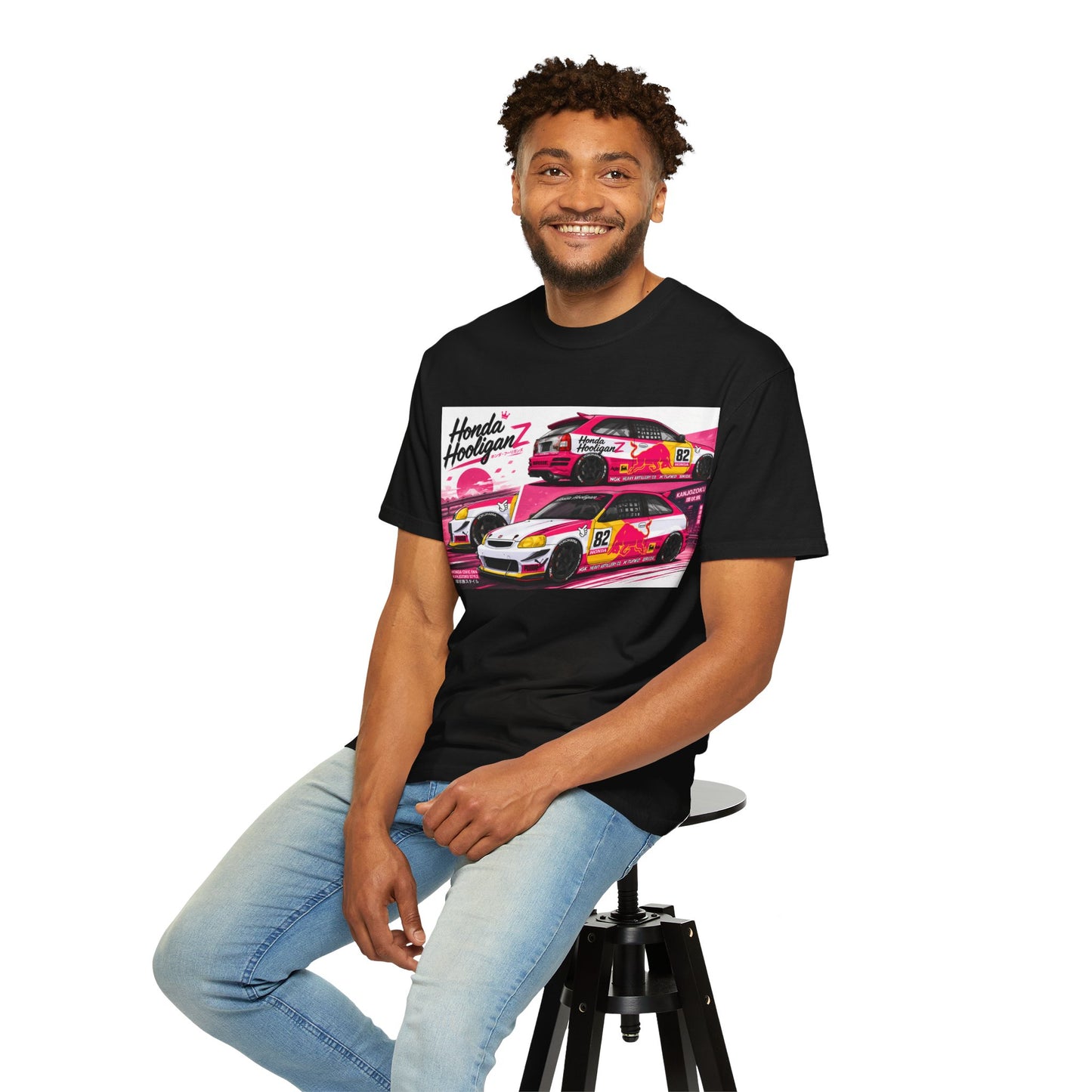 Honda HooliganZ: Pink Rush Kanjo Edition T-Shirt