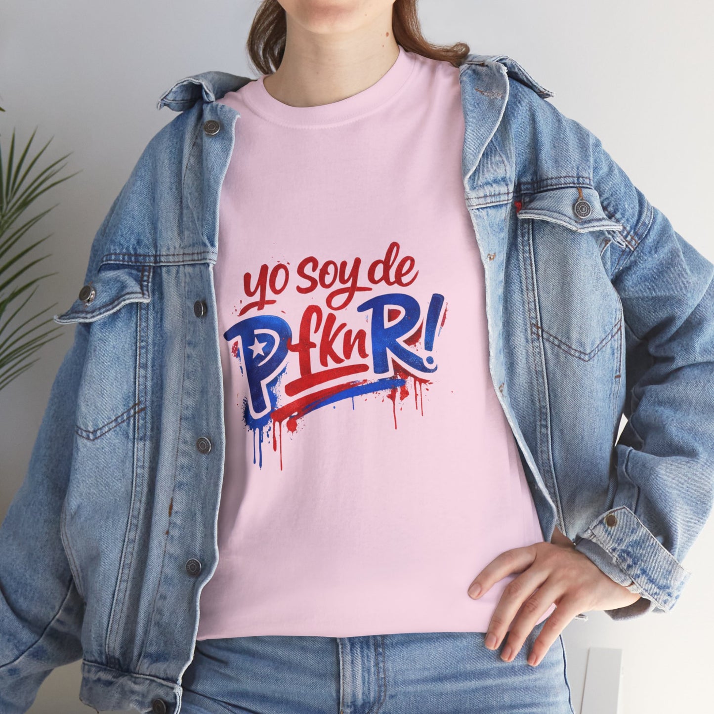 Yo Soy de P fkn R! Puerto Rico Graffiti Tee