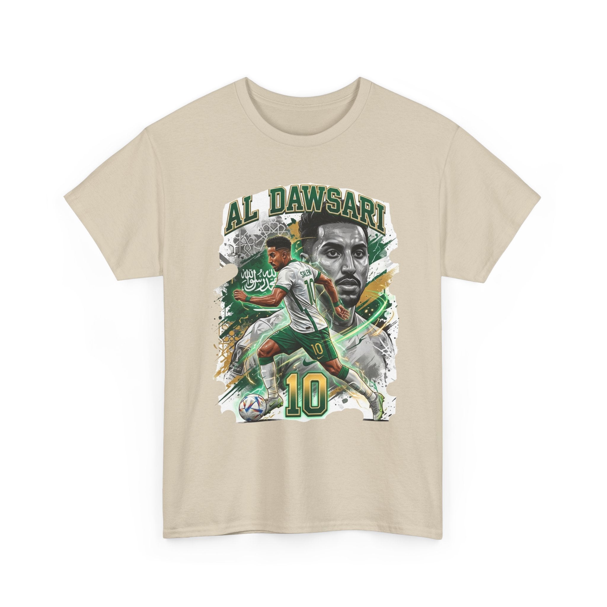 Al Dawsari #10 – Saudi Arabia Football Star T-Shirt