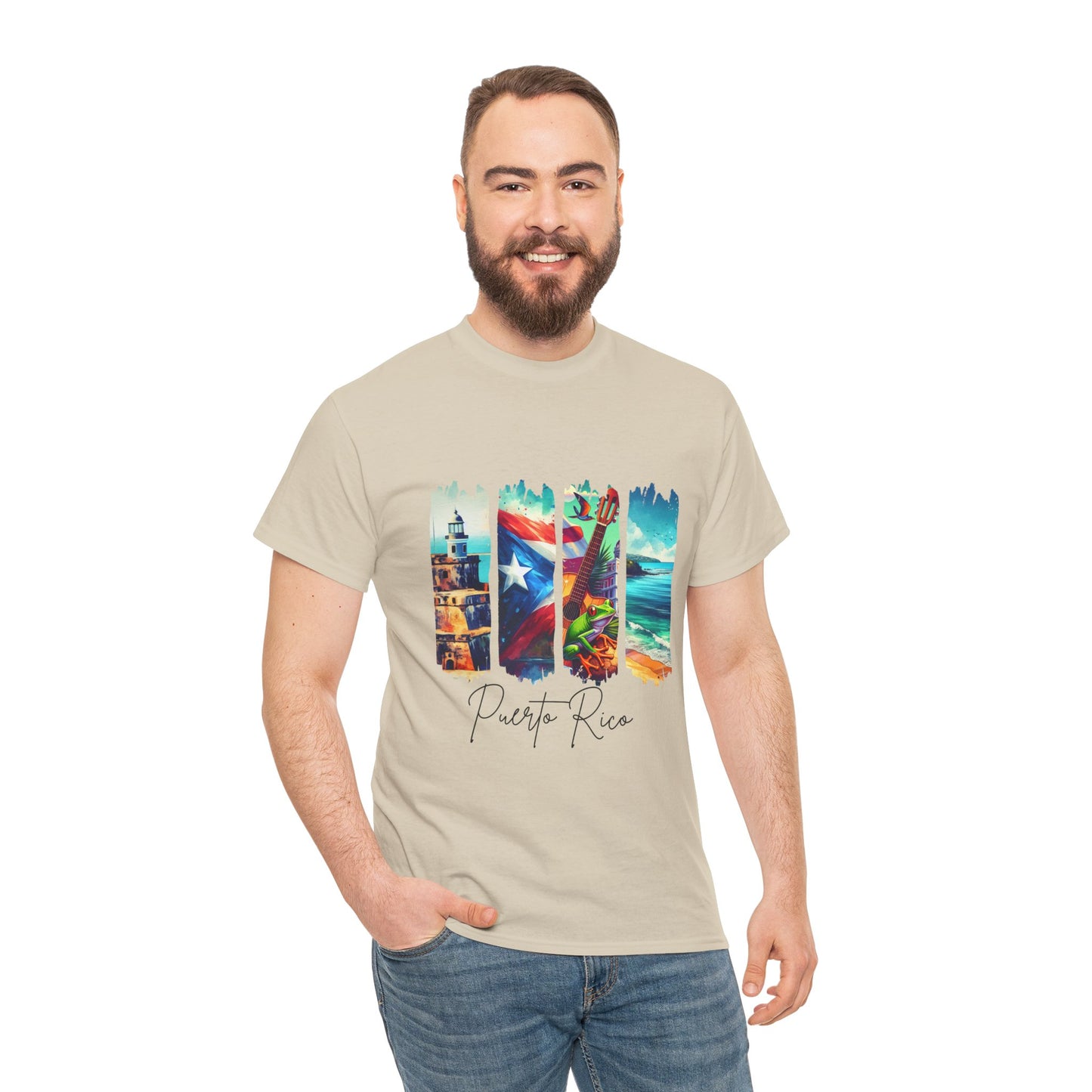 Puerto Rico Paradise T-Shirt — Island Postcard Watercolor Tee