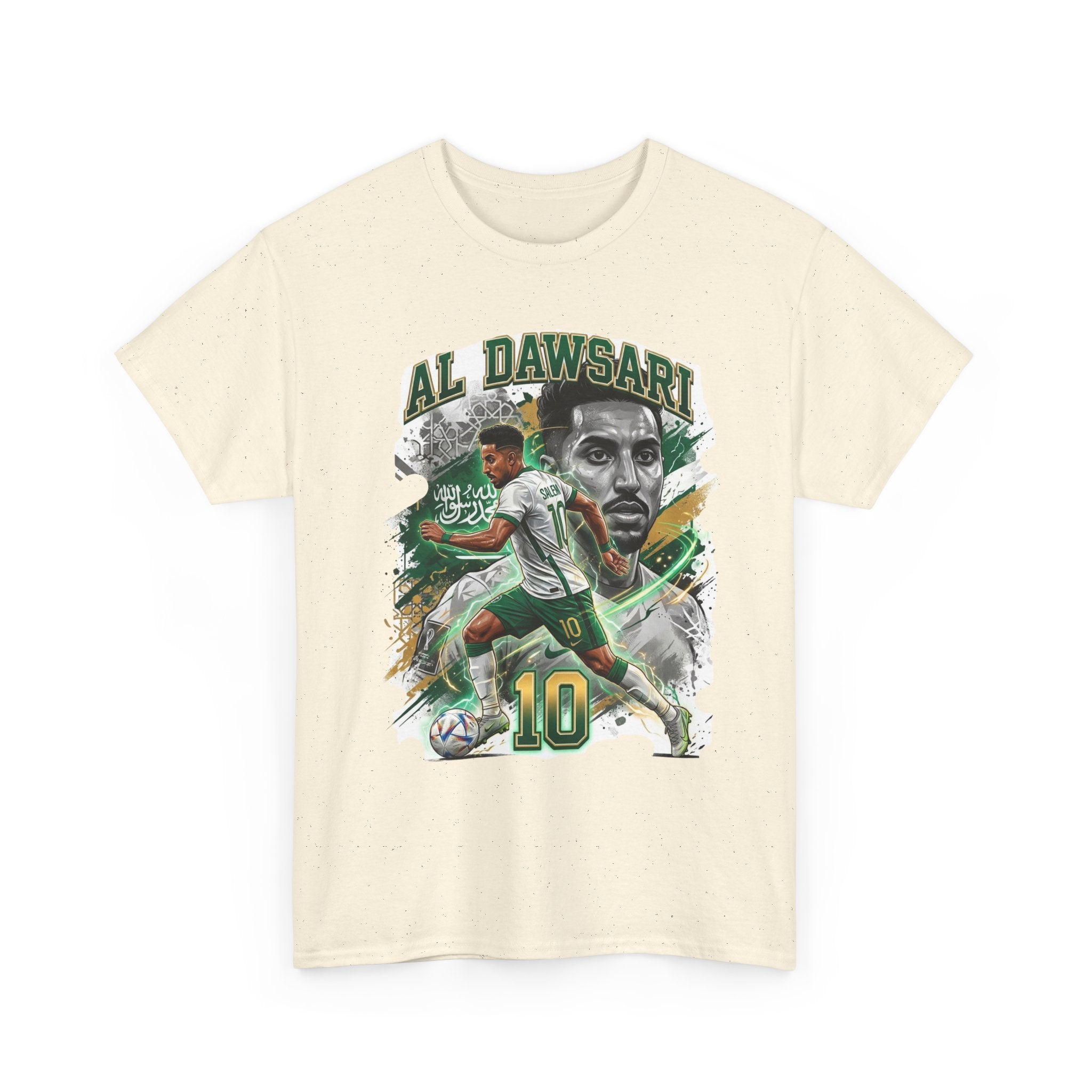 Al Dawsari #10 – Saudi Arabia Football Star T-Shirt