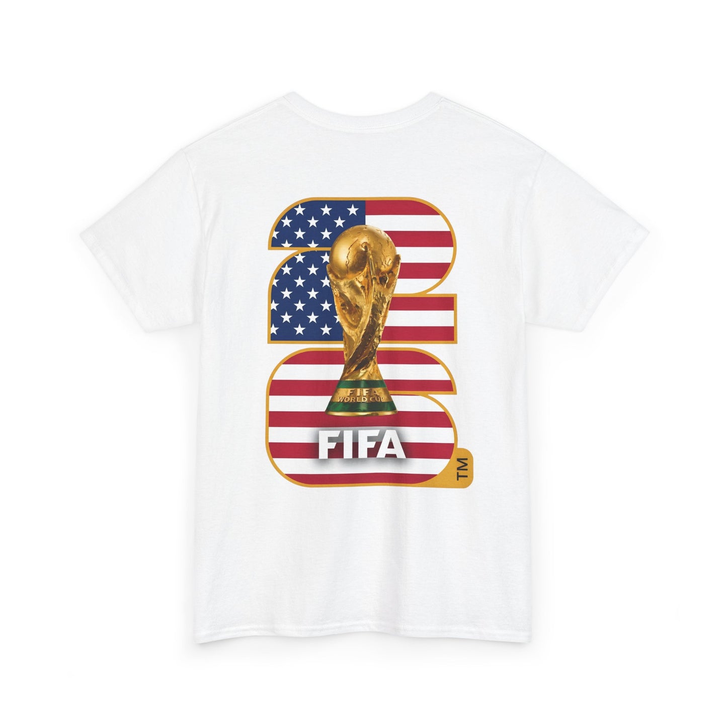 USA 2026 FIFA World Cup Fan Edition – Front Crest & Championship Back Graphic T‑Shirt