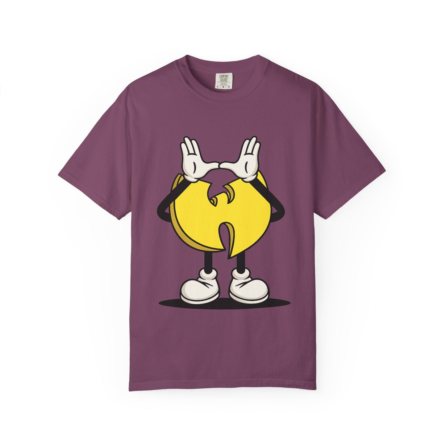 Wu-Tang Clan Inspired Cartoon "W" Hand Sign Graphic Tee