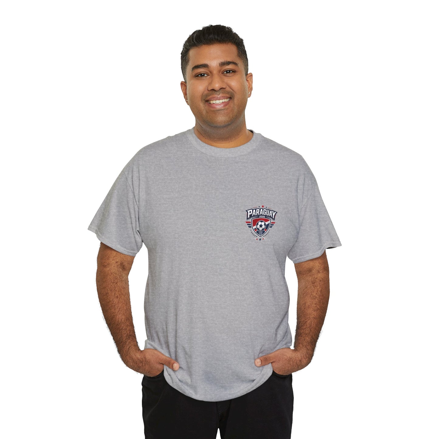 Paraguay 2026 FIFA World Cup Fan Edition – Front Crest & Championship Back Graphic T-Shirt