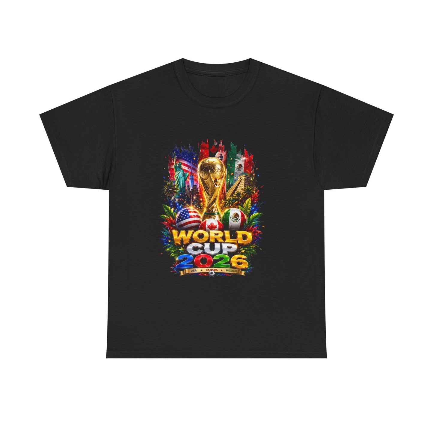 World Cup 2026: Three Nations, One Championship T-Shirt