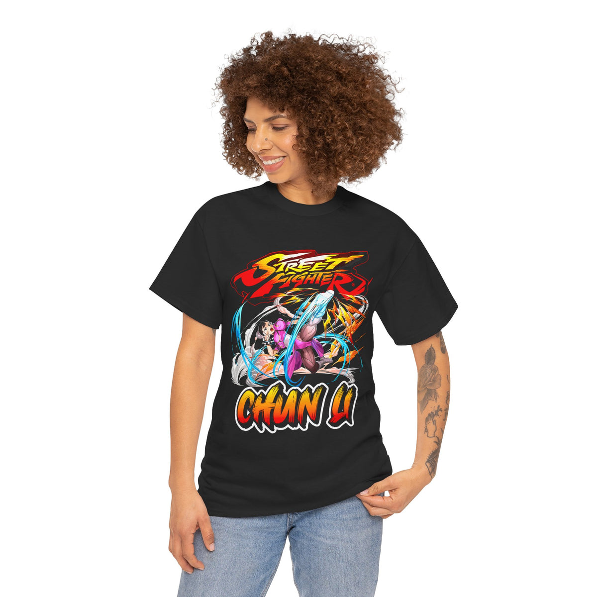Chun-Li Spinning Kick T-shirt