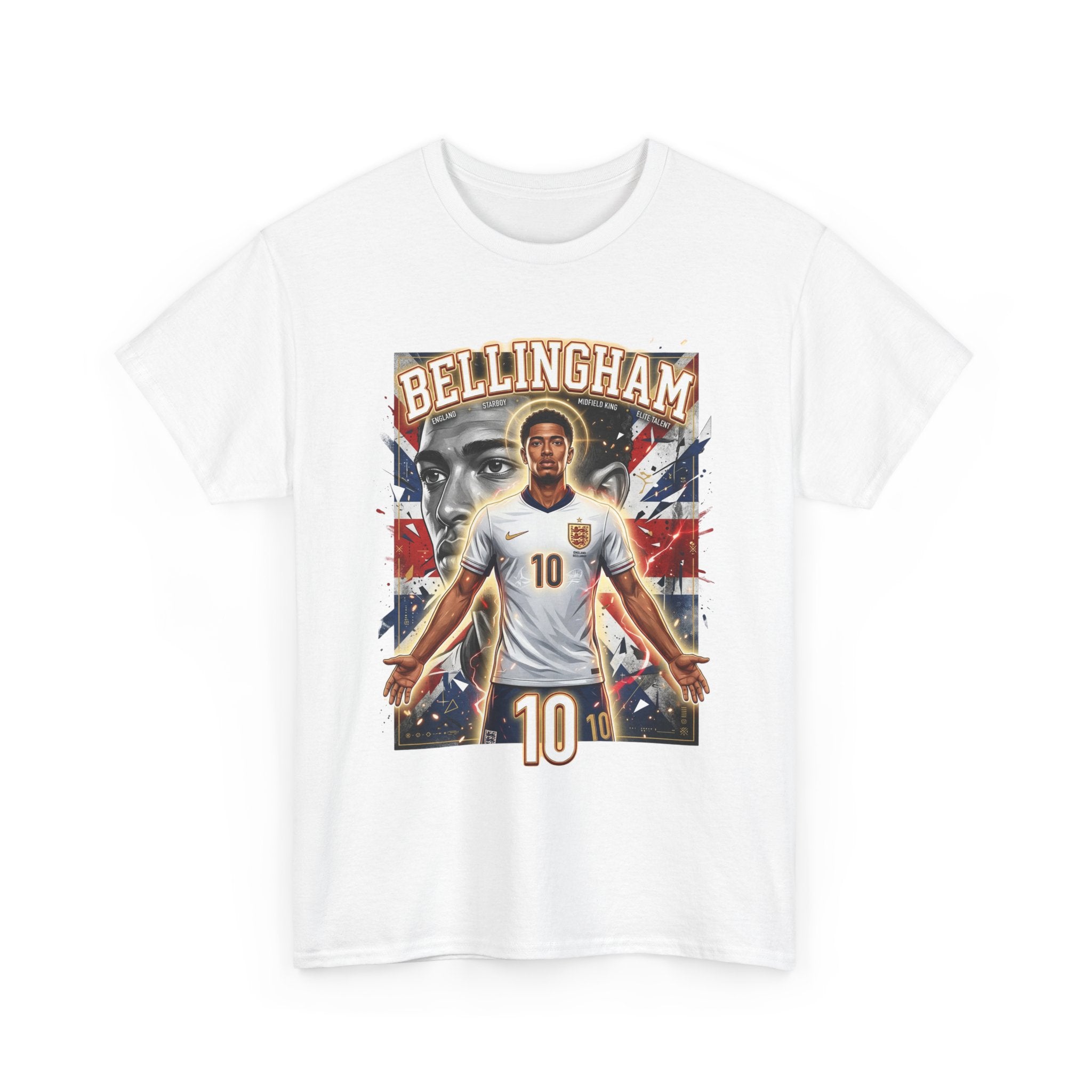 Bellingham #10 – England’s Golden Star T-Shirt