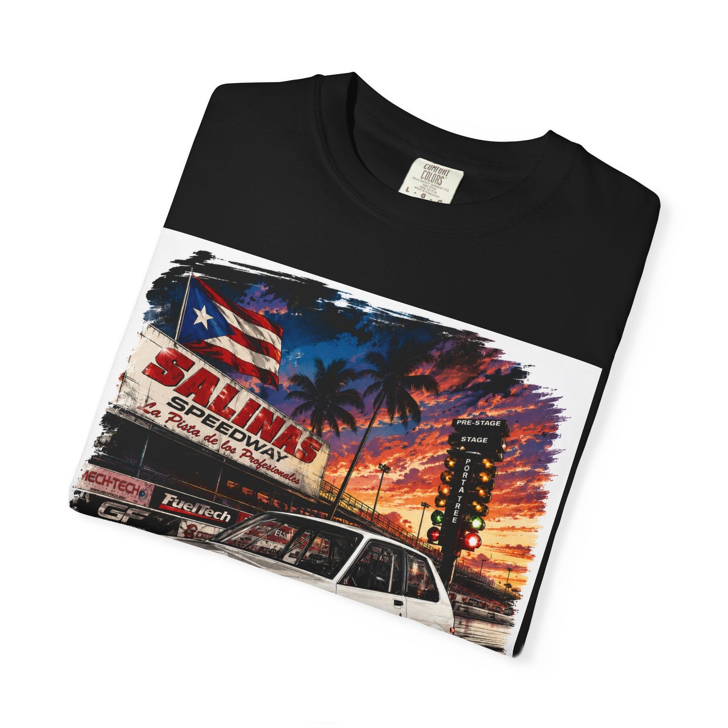 Vintage Starlet Drag T-Shirt — Puerto Rico Sunset Drag Graphic