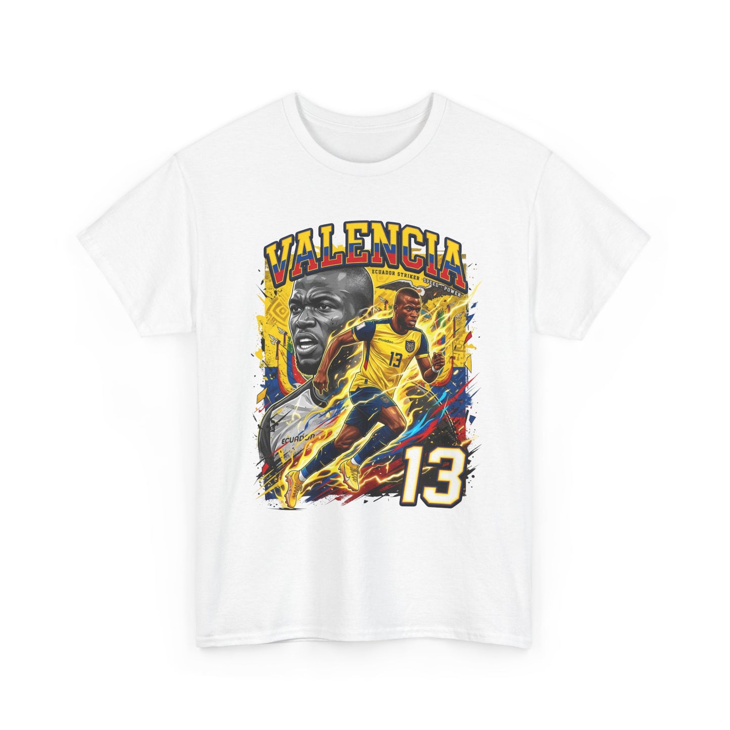 Valencia #13 – Ecuadorian Thunder T-Shirt