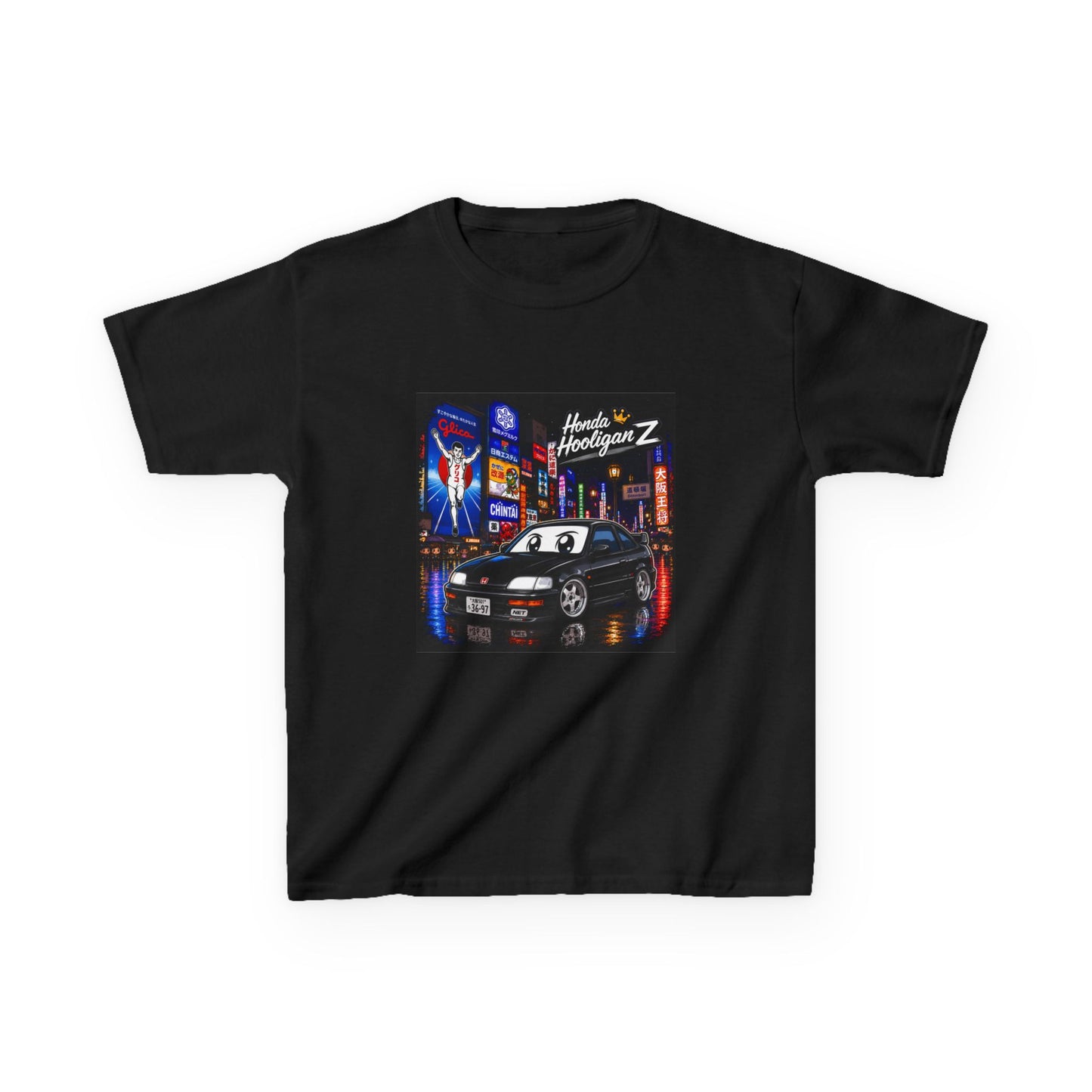 Kids Tee — Neon Night CRX Graphic