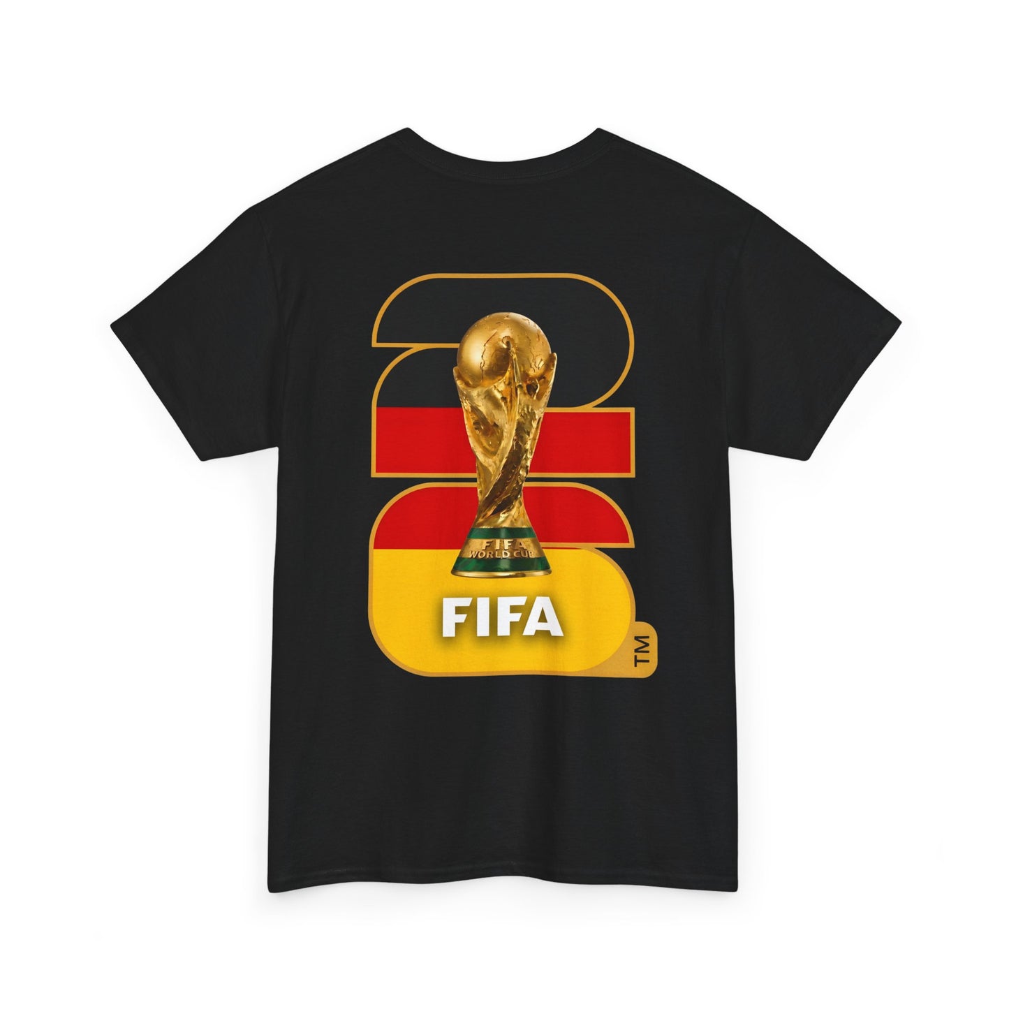 Germany 2026 FIFA World Cup Fan Edition – Front Crest & Championship Back Graphi T-Shirt