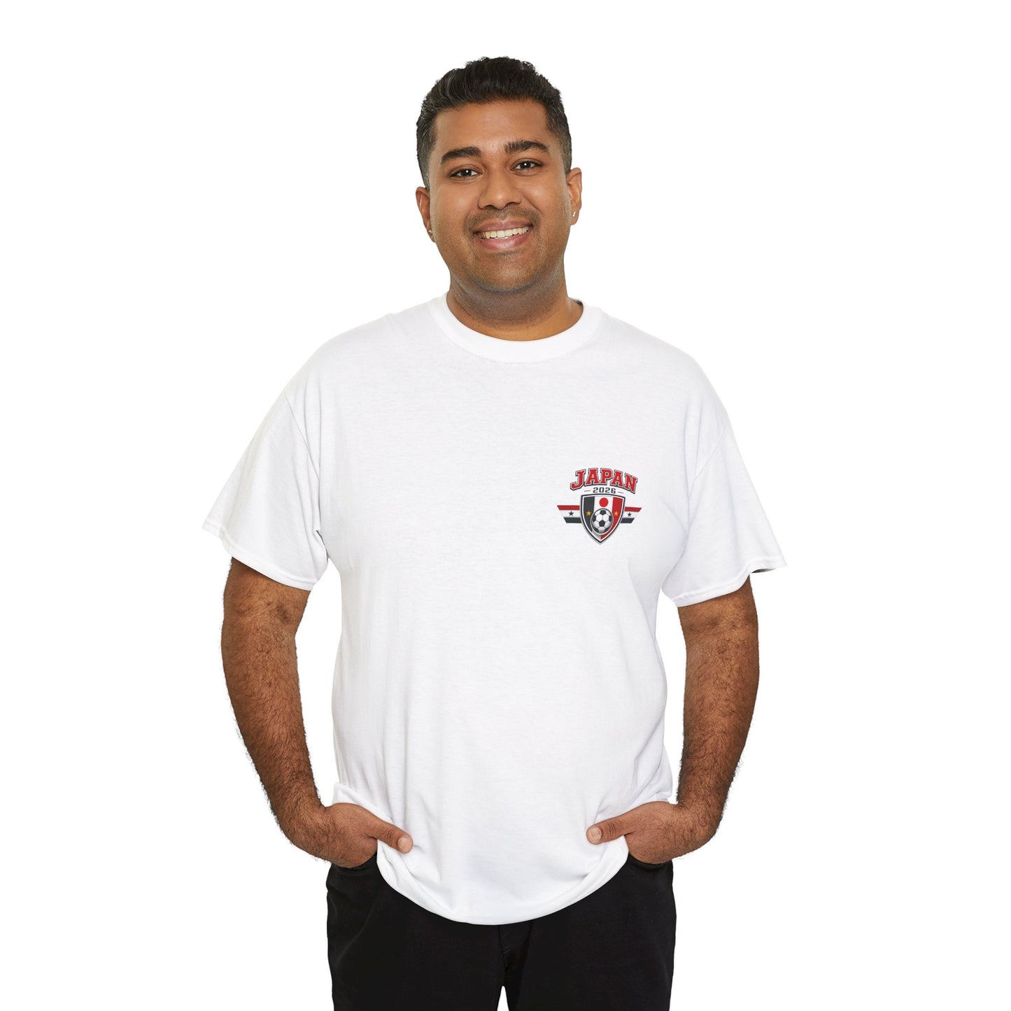 Japan 2026 FIFA World Cup Fan Edition – Front Crest & Championship Back Graphic T‑Shirt