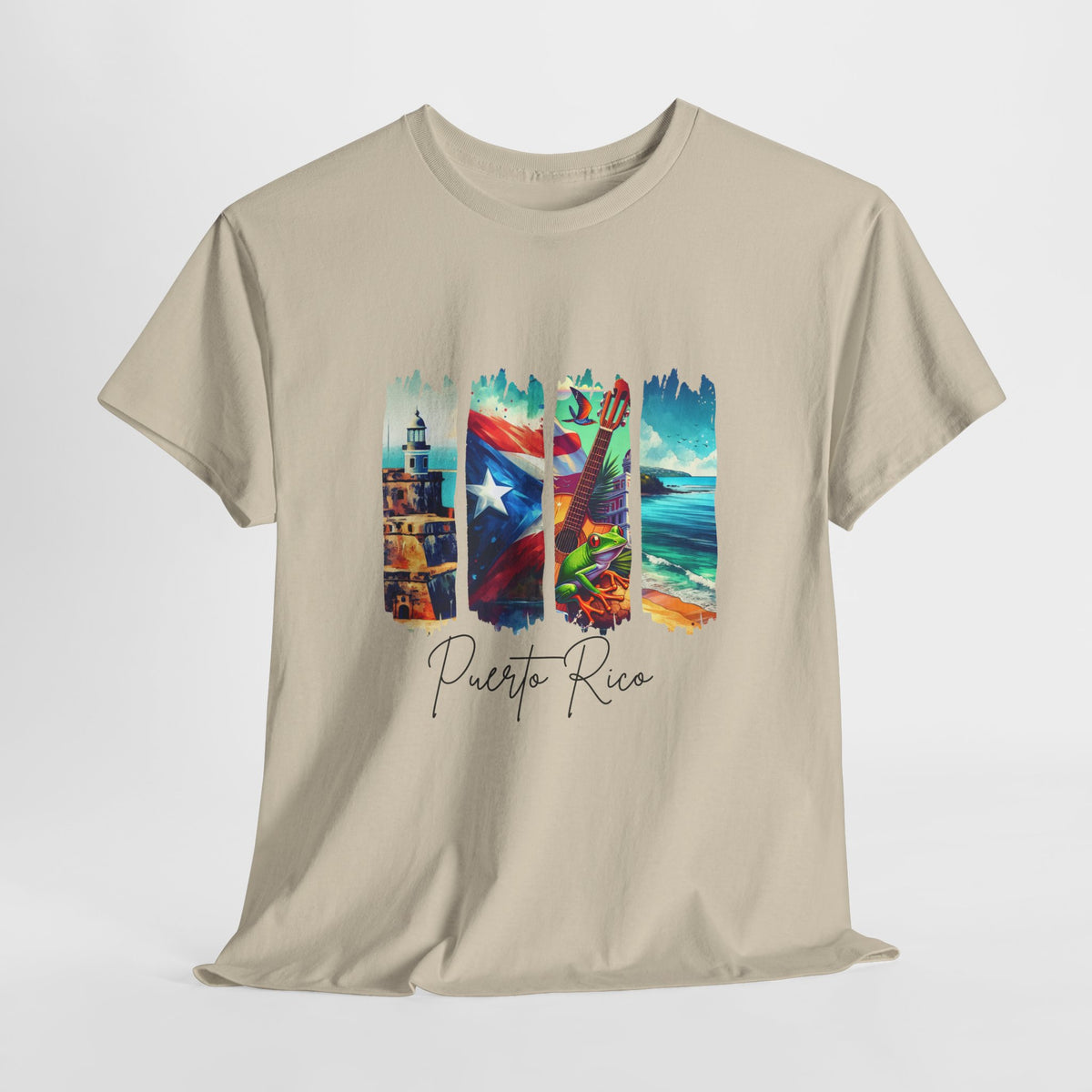 Puerto Rico Paradise T-Shirt — Island Postcard Watercolor Tee