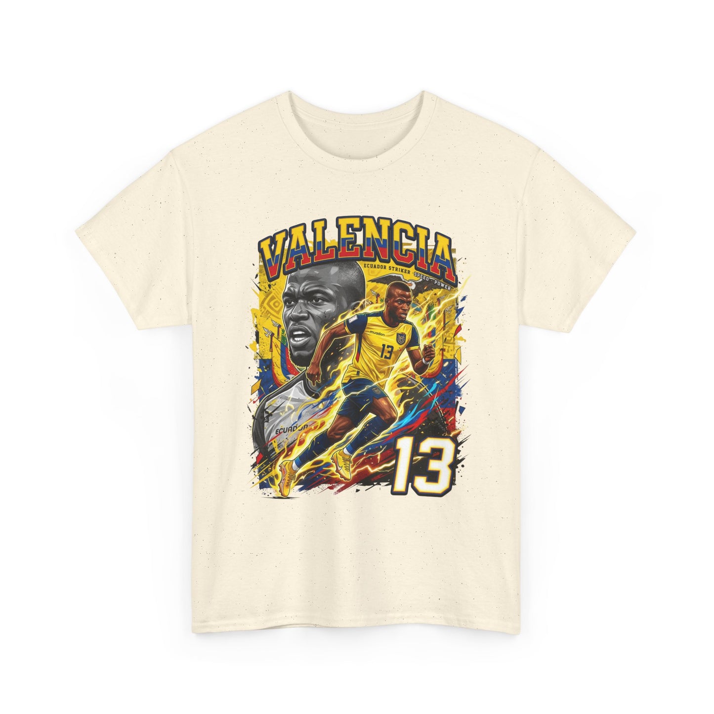 Valencia #13 – Ecuadorian Thunder T-Shirt